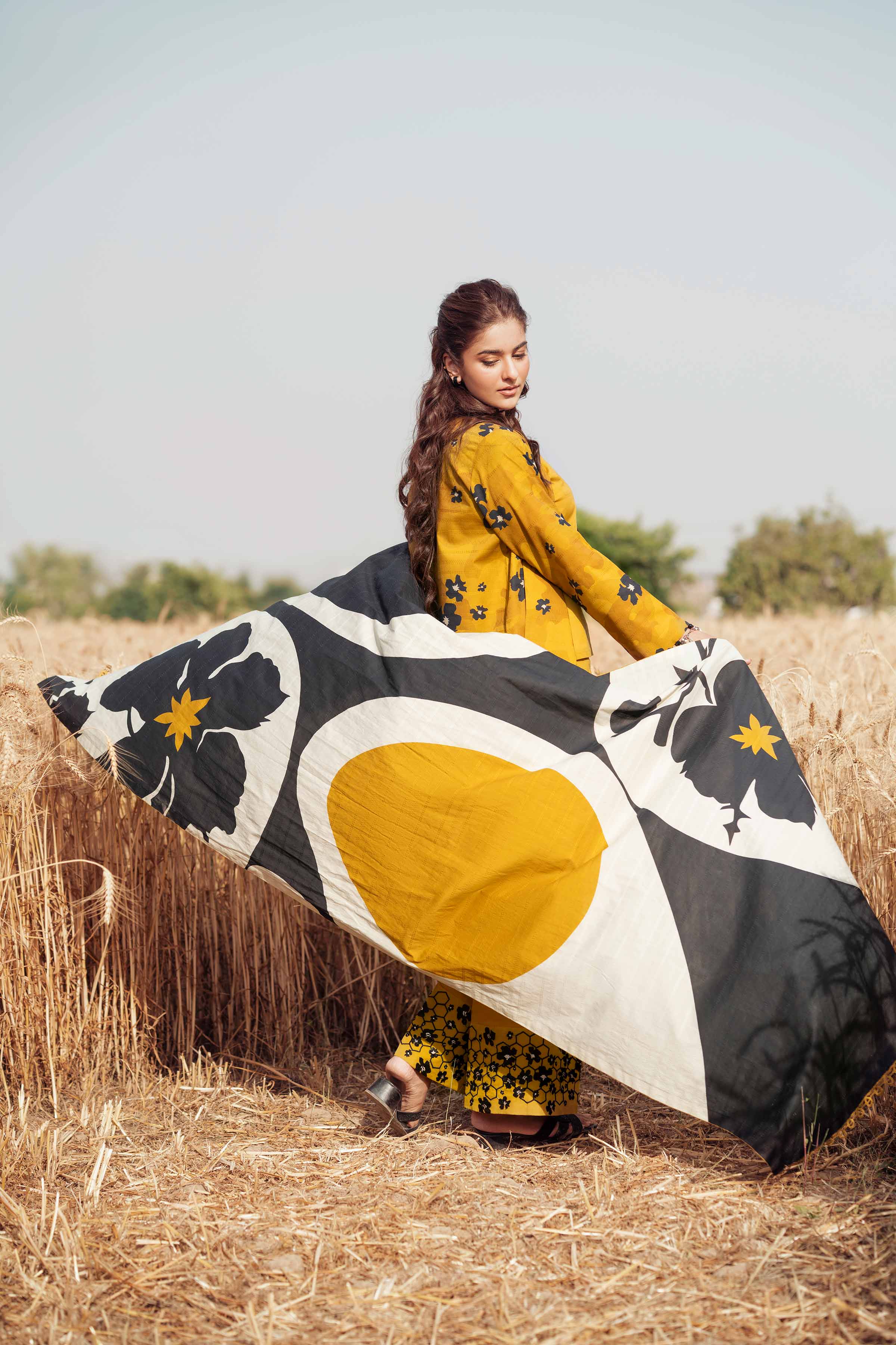 3 Piece - Digital Printed Embroidered Suit - 42502052 for Women - Unstitched Collection | Nishat | Shop Online