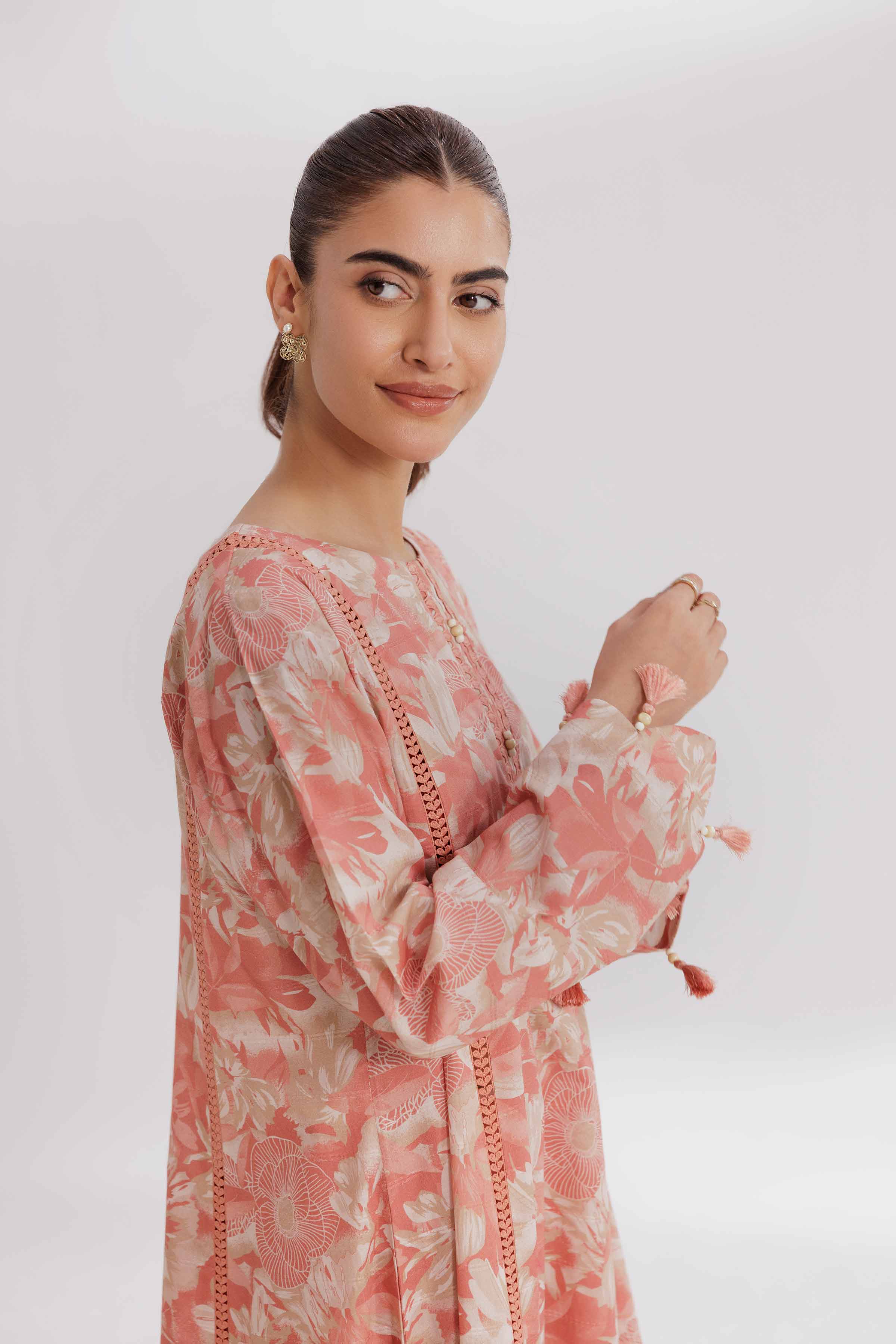 2 Piece - Printed Suit - 42502059 for Women - Unstitched Collection | Nishat | Shop Online