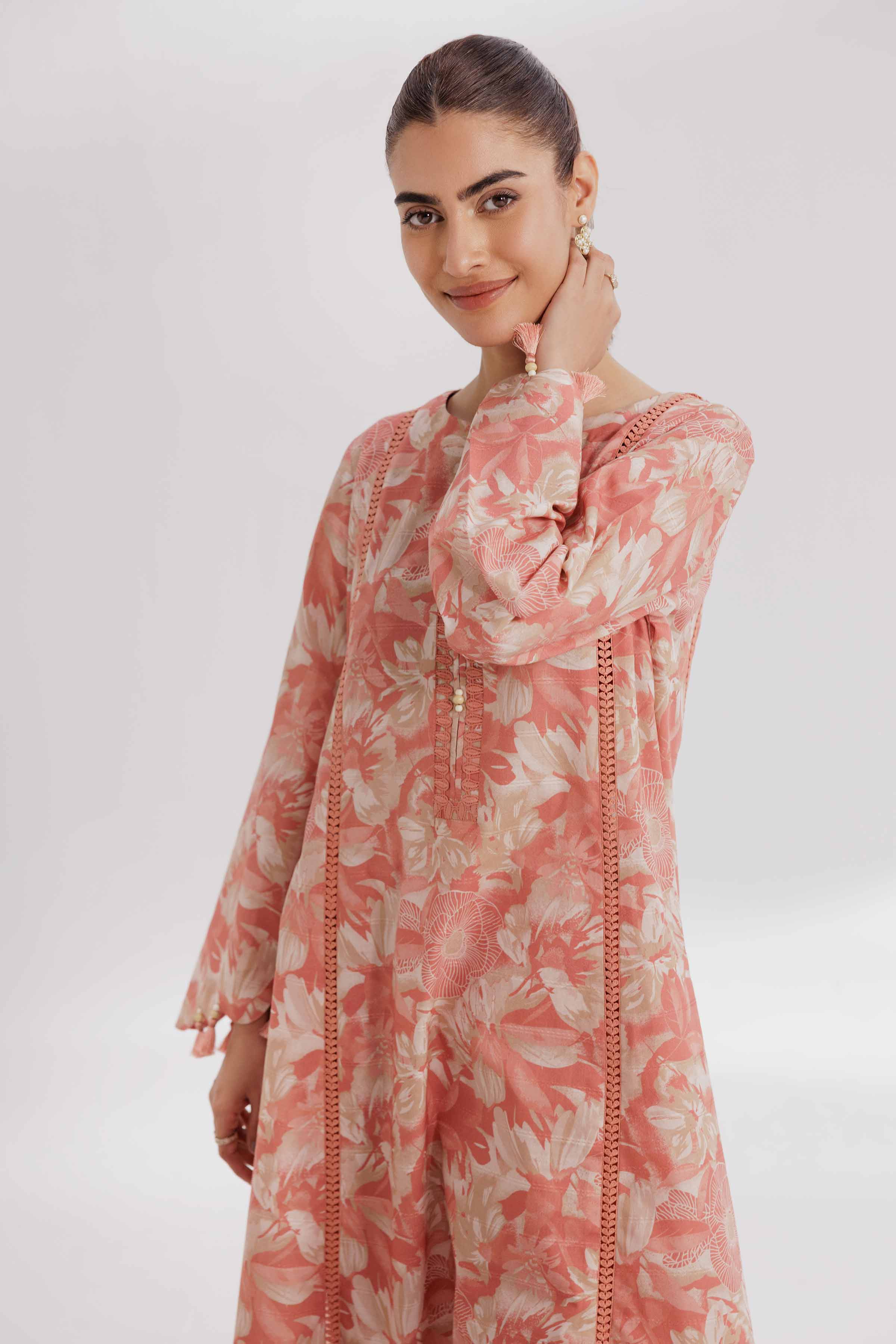 2 Piece - Printed Suit - 42502059 for Women - Unstitched Collection | Nishat | Shop Online