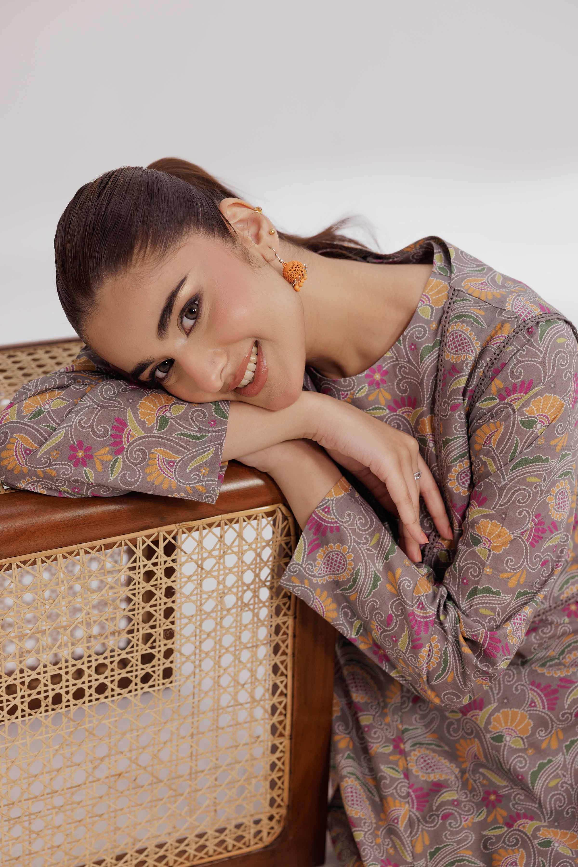 2 Piece - Printed Suit - 42502063 for Women - Unstitched Collection | Nishat | Shop Online