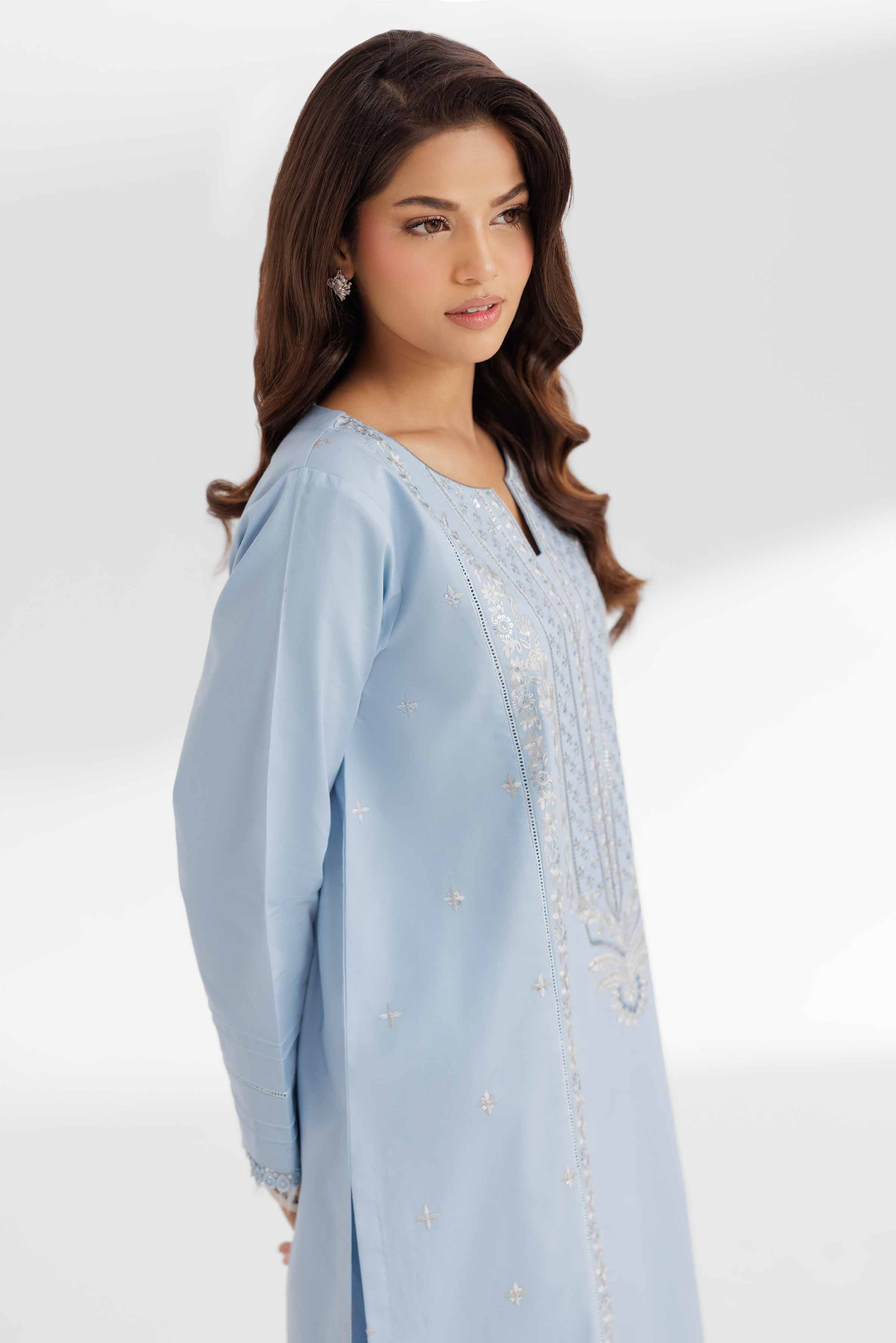 2 Piece - Dyed Embroidered Suit - 42502064