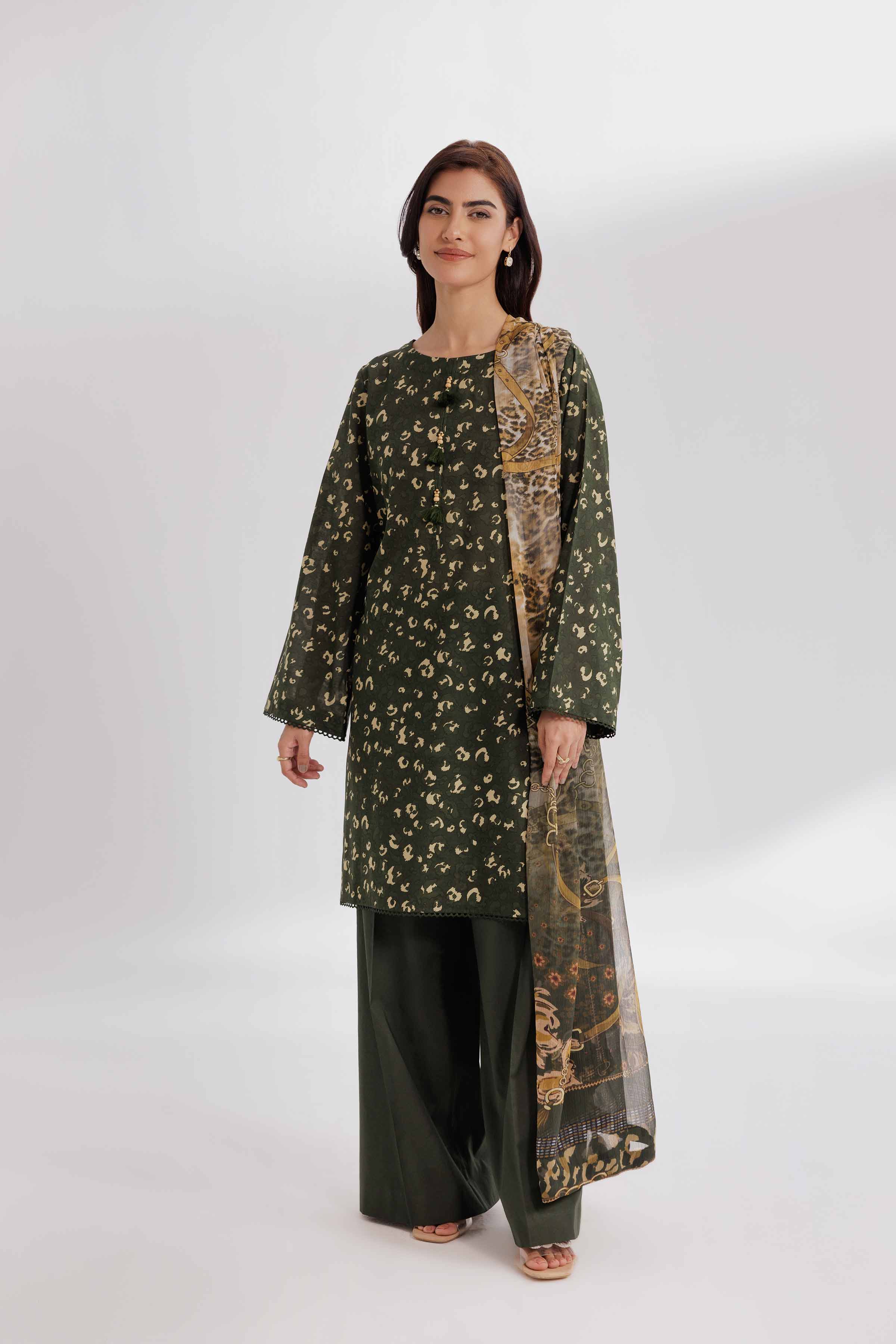 2 Piece - Digital Printed Suit - 42502079 for Women - Unstitched Collection | Nishat | Shop Online
