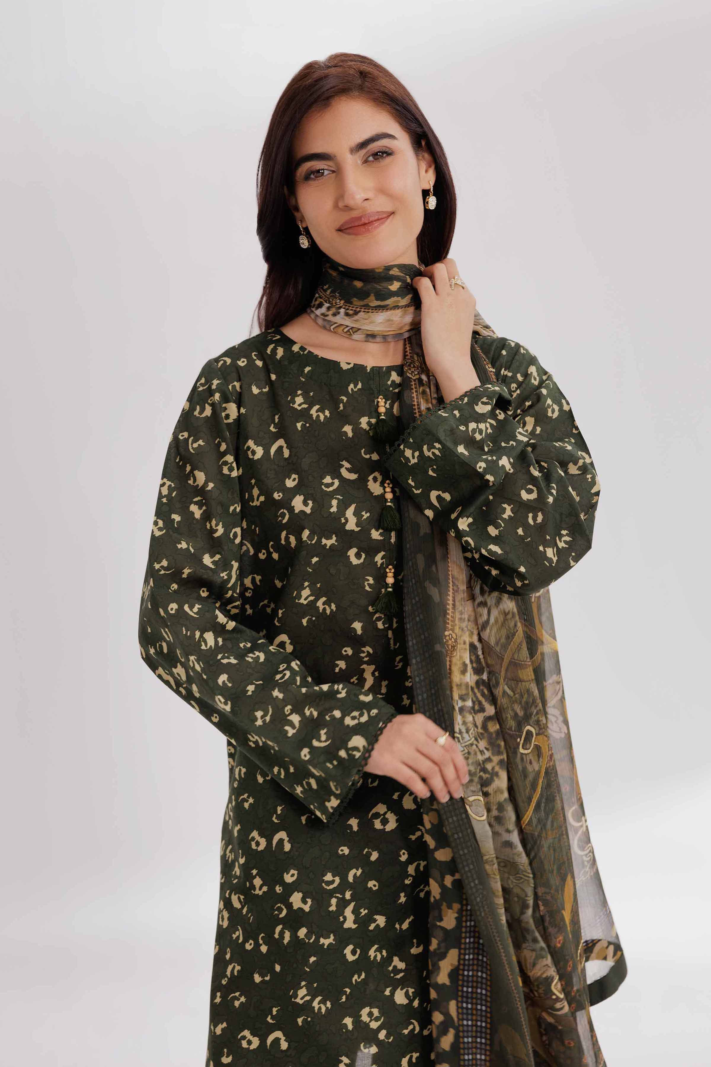2 Piece - Digital Printed Suit - 42502079 for Women - Unstitched Collection | Nishat | Shop Online