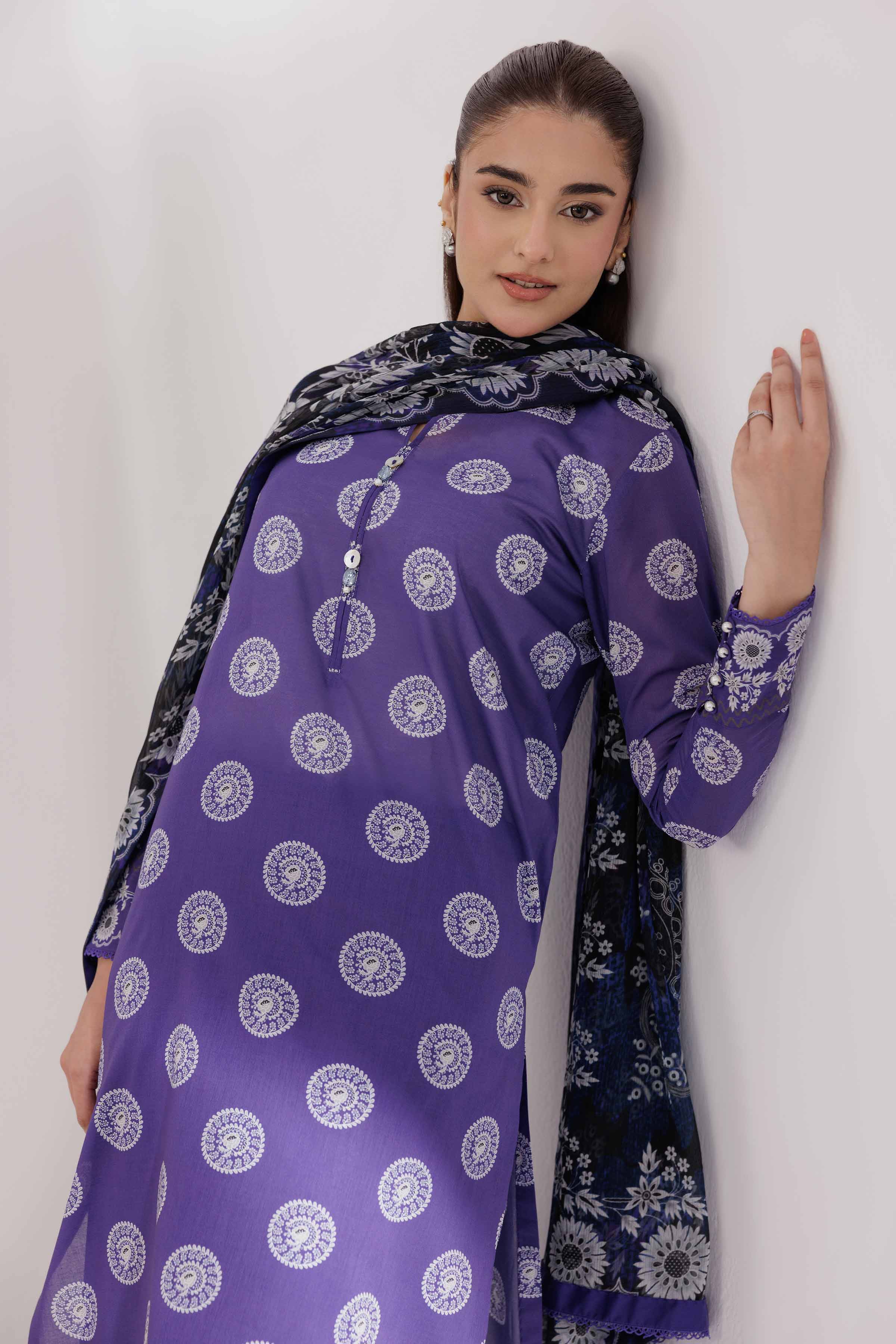 2 Piece - Digital Printed Suit - 42502080 for Women - Unstitched Collection | Nishat | Shop Online