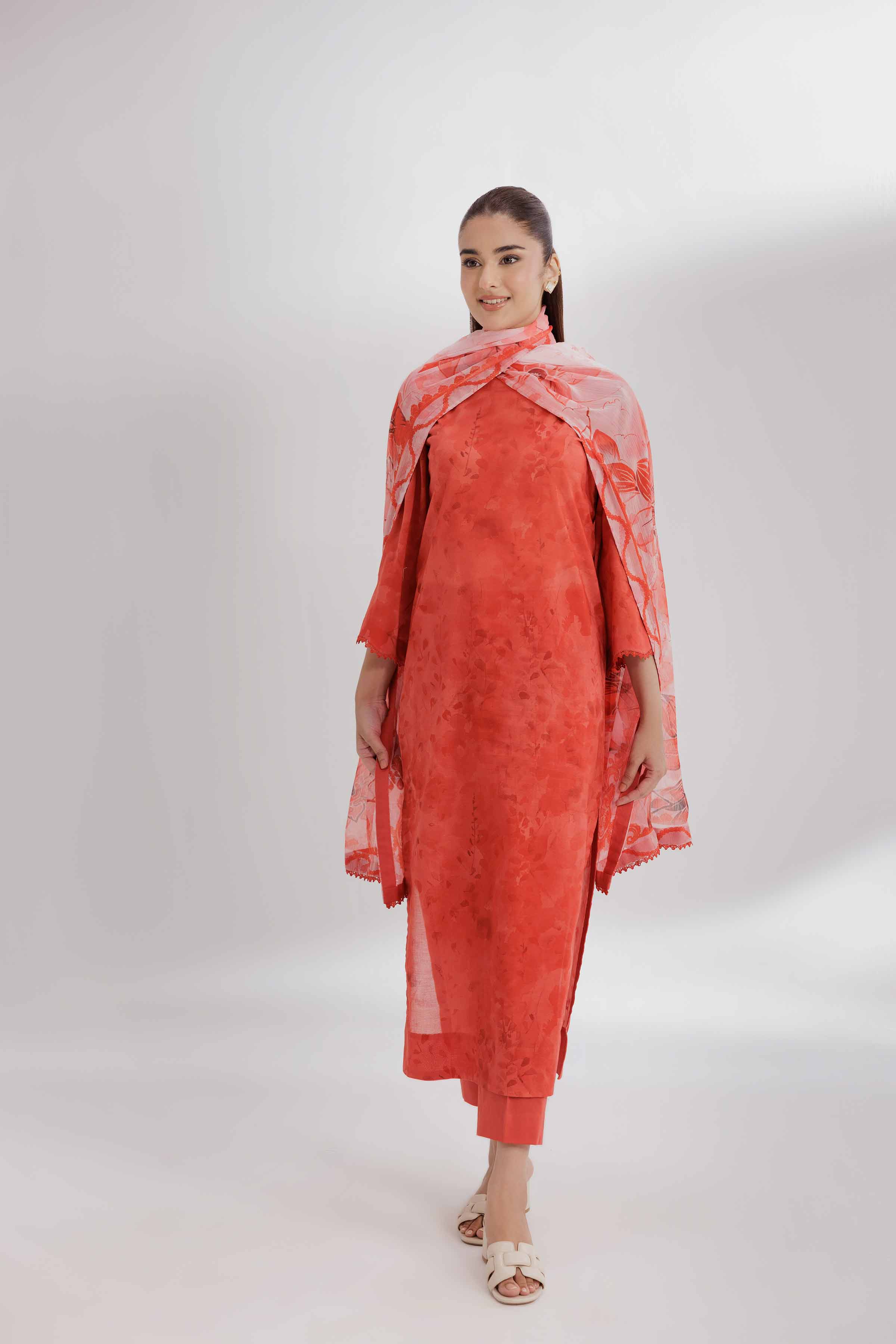2 Piece - Digital Printed Suit - 42502081 for Women - Unstitched Collection | Nishat | Shop Online