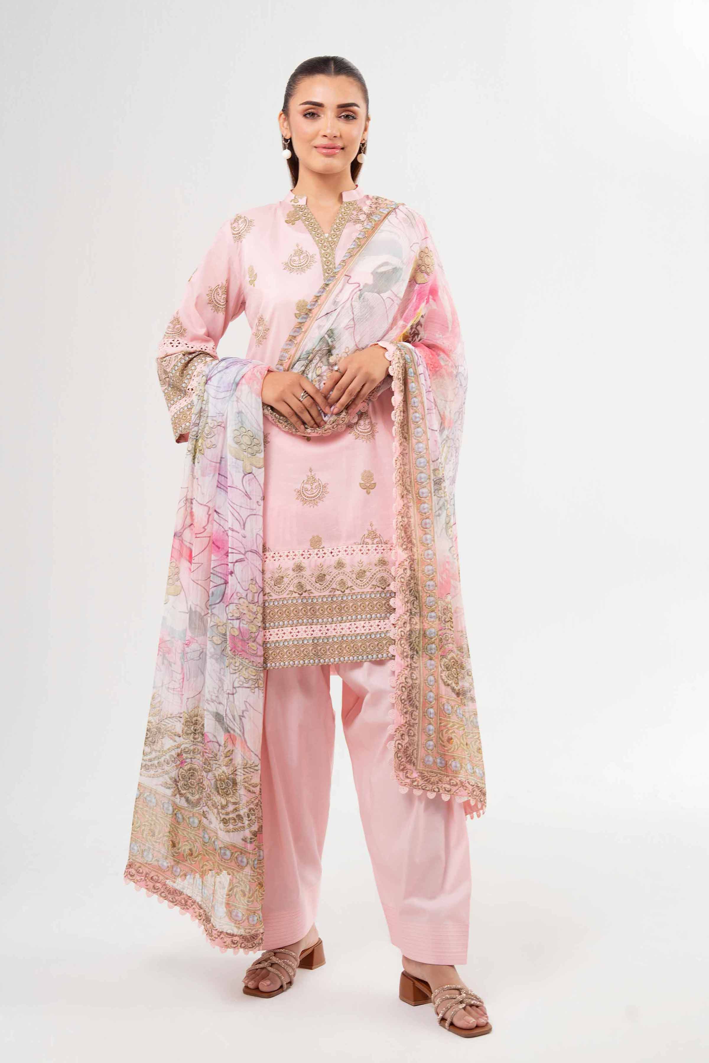 2 Piece - Digital Printed Suit - 42502082 for Women - Unstitched Collection | Nishat | Shop Online