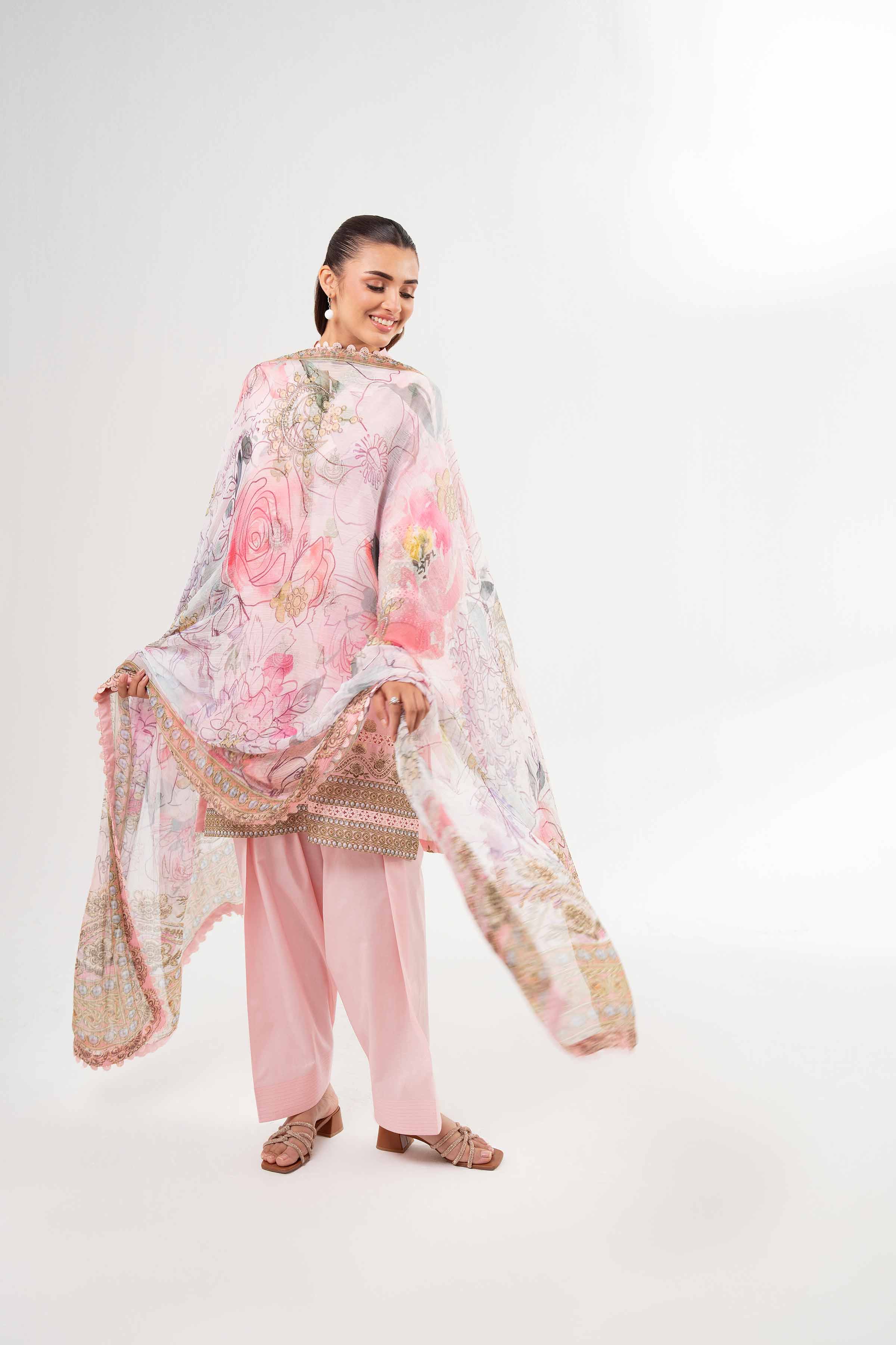 2 Piece - Digital Printed Suit - 42502082 for Women - Unstitched Collection | Nishat | Shop Online