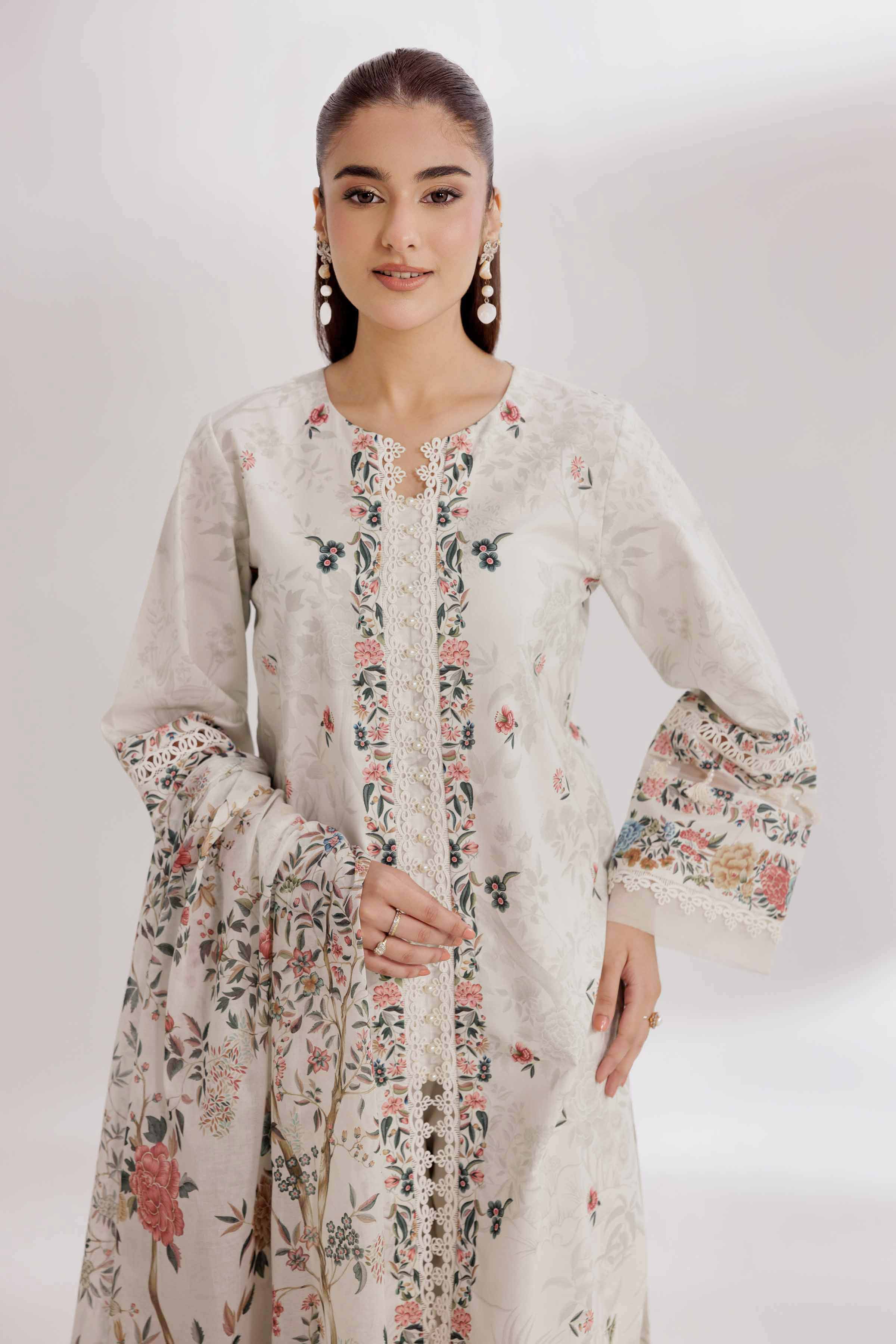 3 Piece - Digital Printed Suit - 42502085 for Women - Unstitched Collection | Nishat | Shop Online