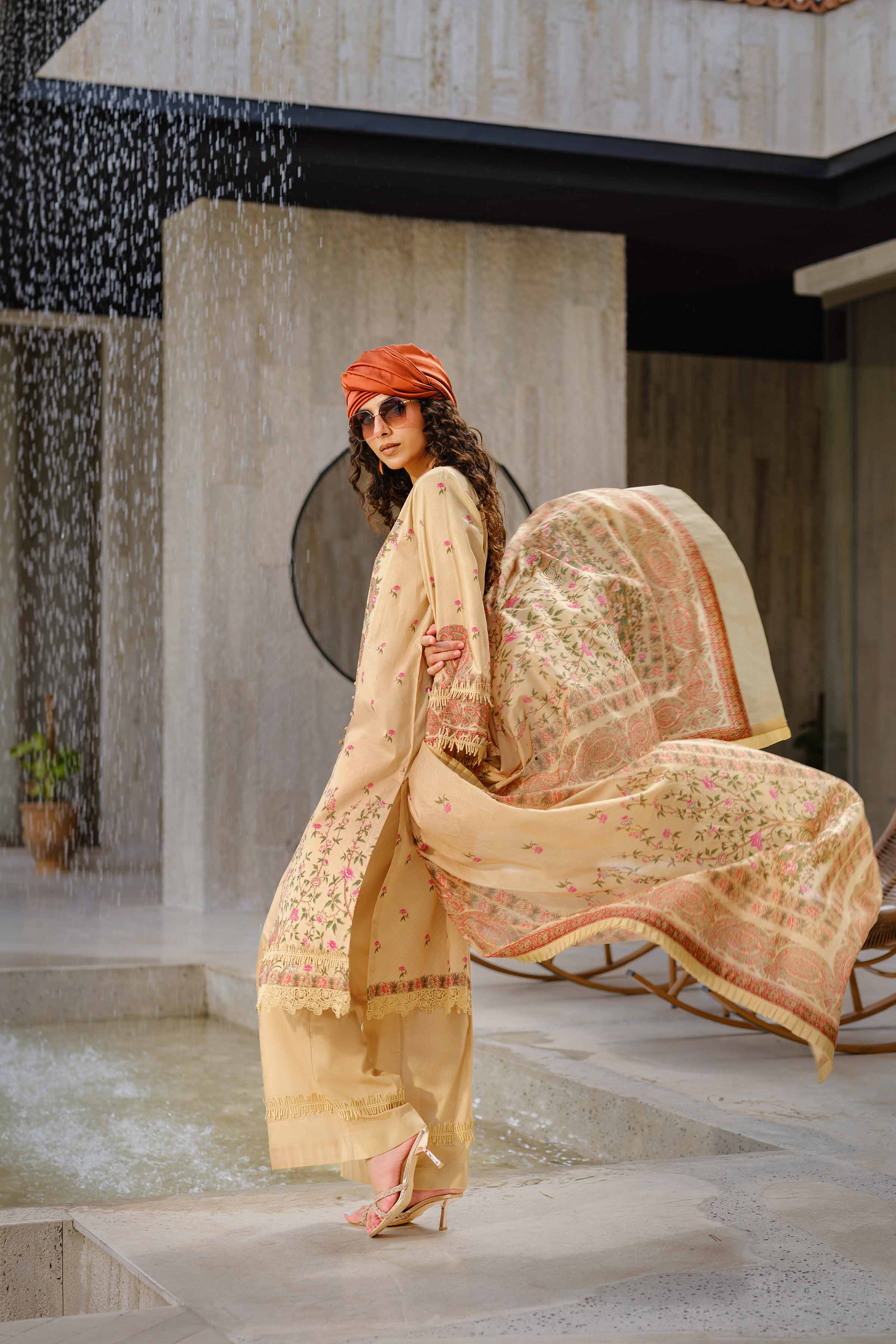 3 Piece - Digital Printed Suit - 42502087