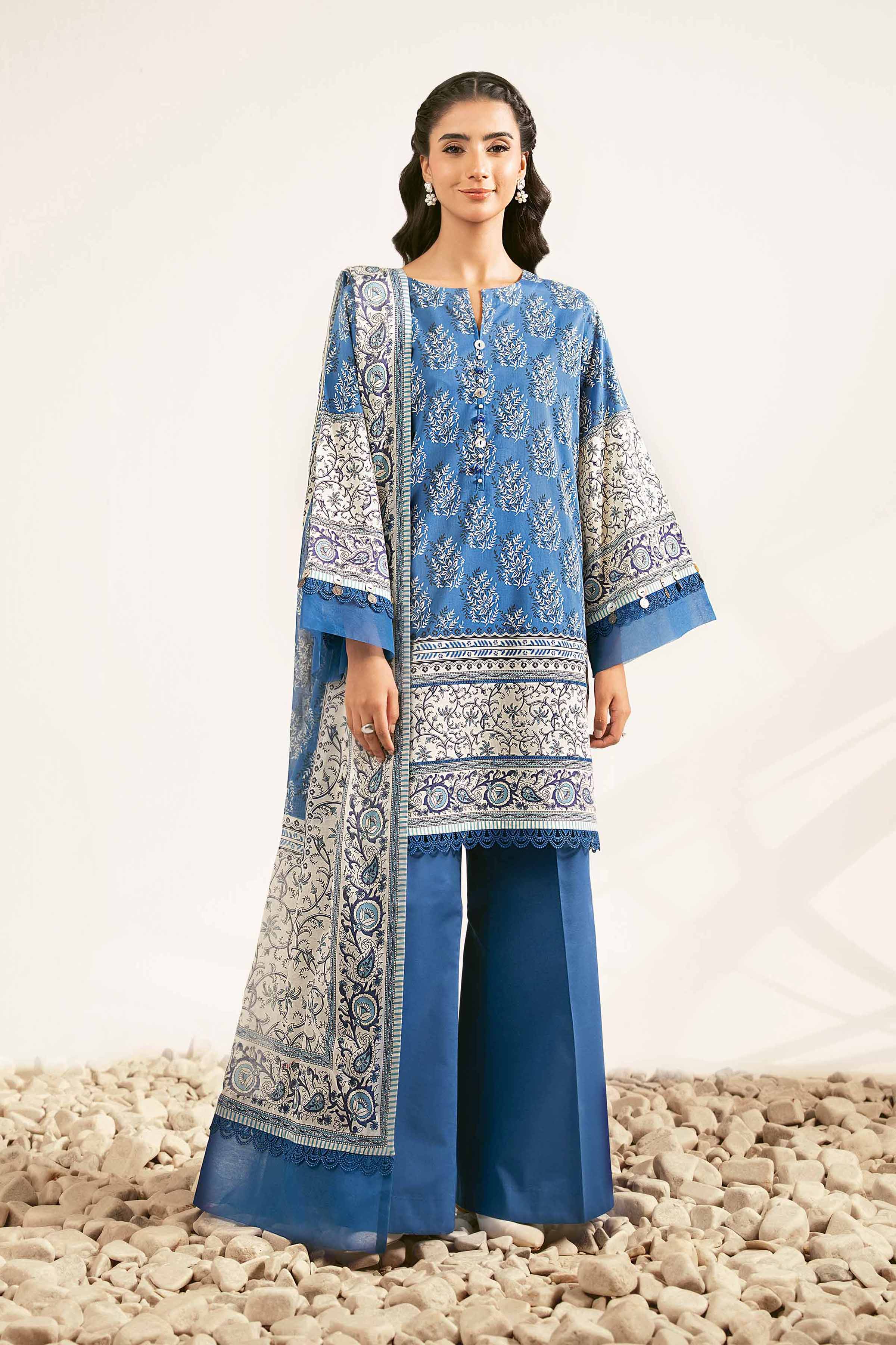 3 Piece - Digital Printed Suit - 42502088 for Women - Unstitched Collection | Nishat | Shop Online