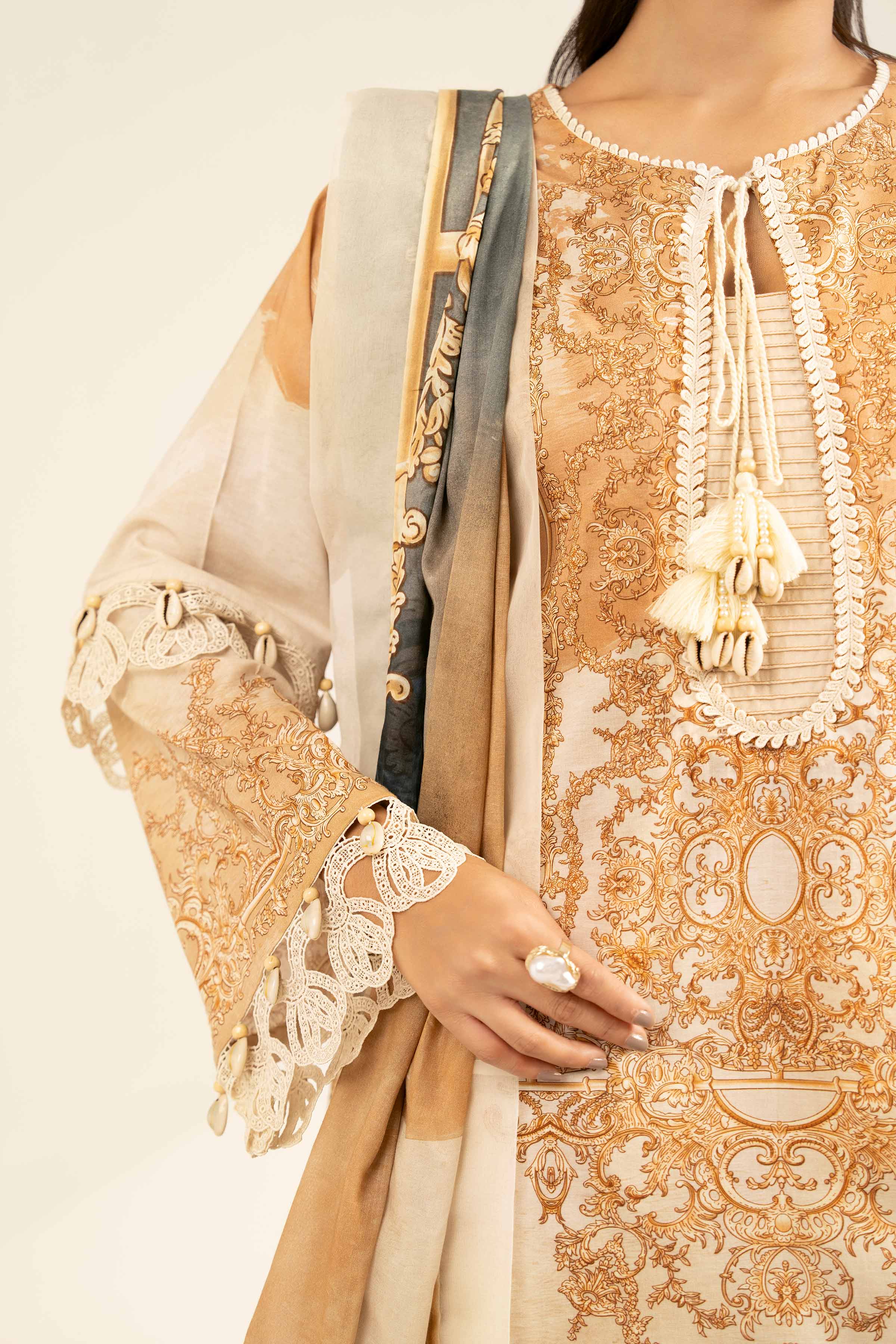 3 Piece - Digital Printed Suit - 42502090 for Women - Unstitched Collection | Nishat | Shop Online