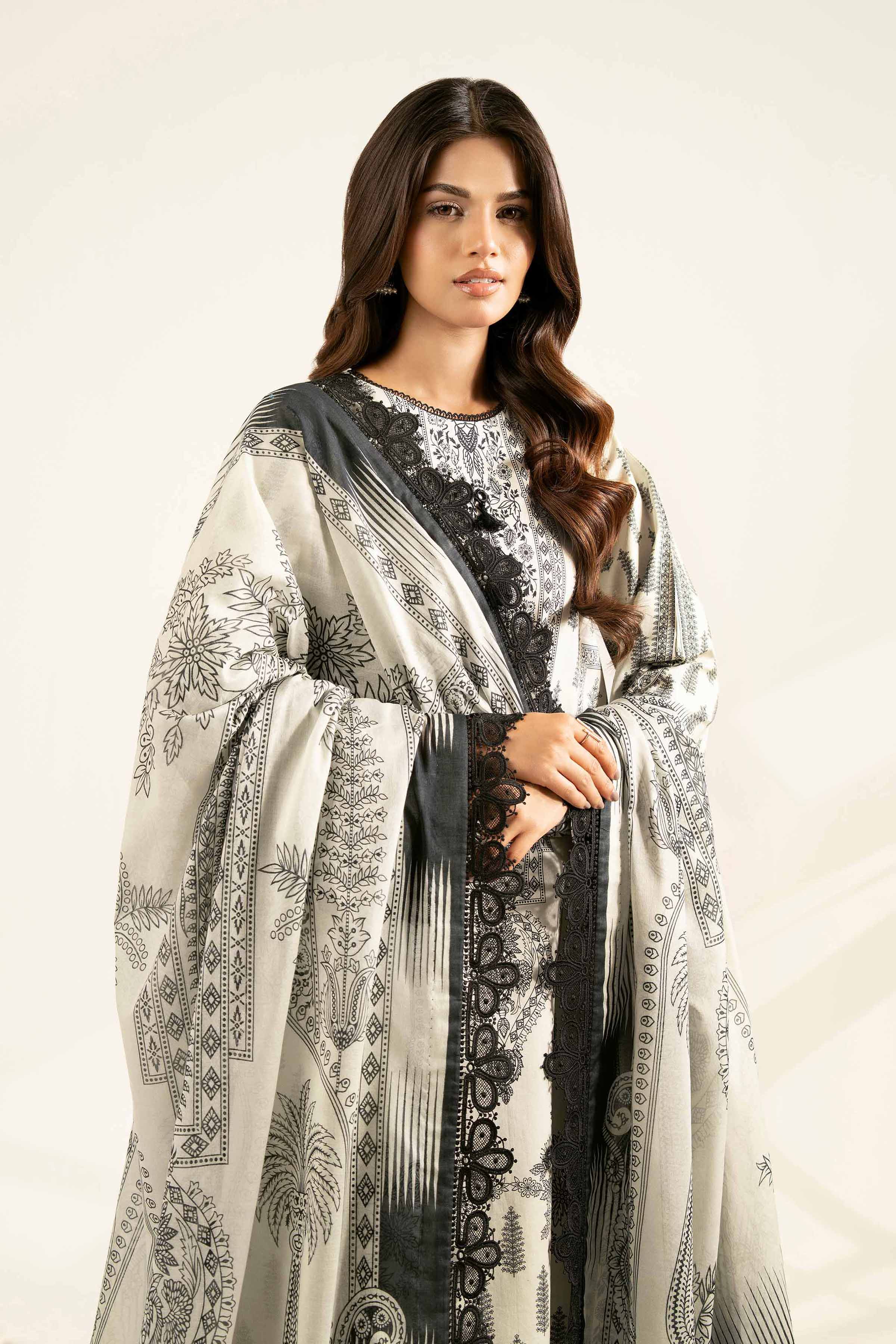 3 Piece - Digital Printed Suit - 42502091 for Women - Unstitched Collection | Nishat | Shop Online