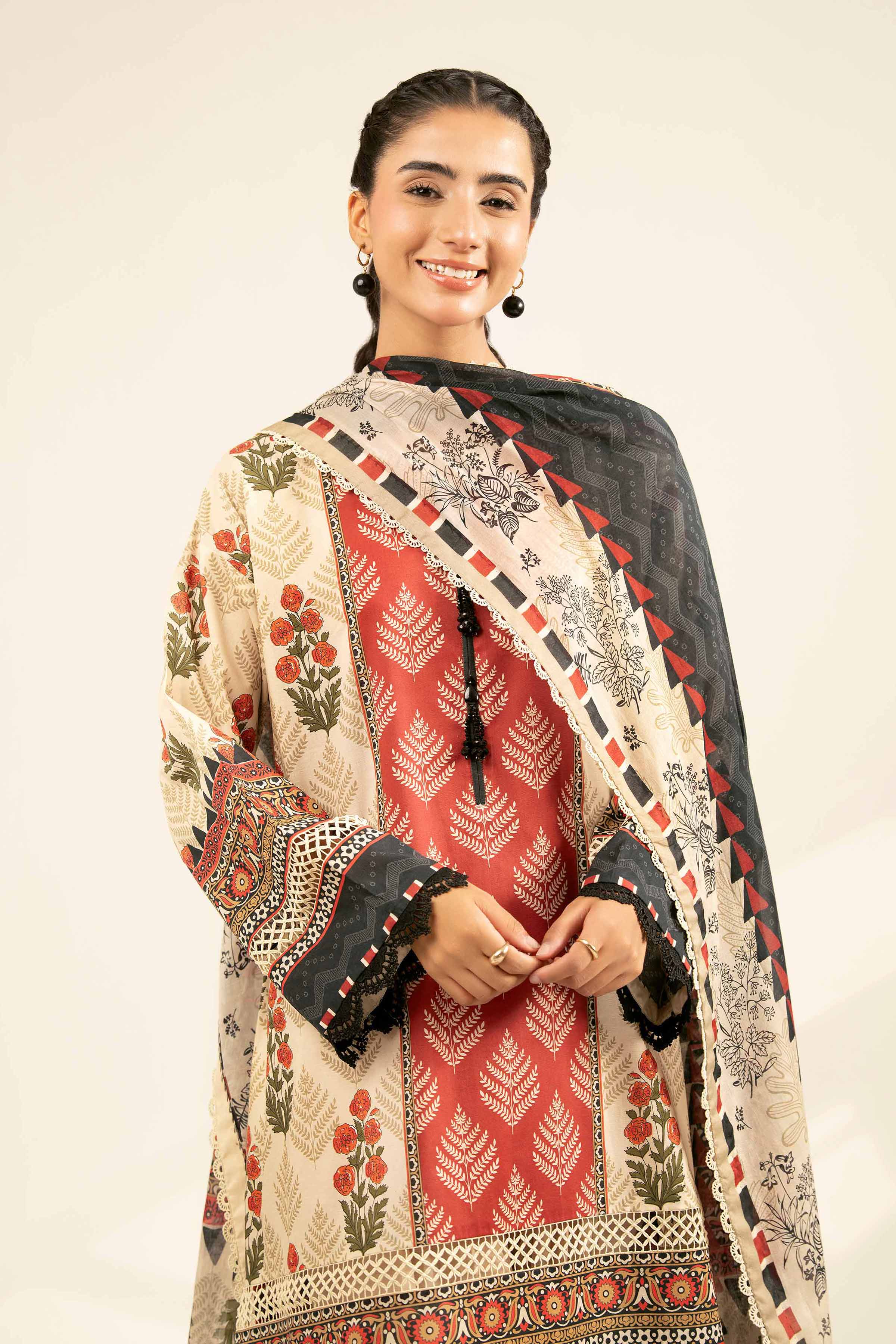 3 Piece - Digital Printed Suit - 42502092 for Women - Unstitched Collection | Nishat | Shop Online