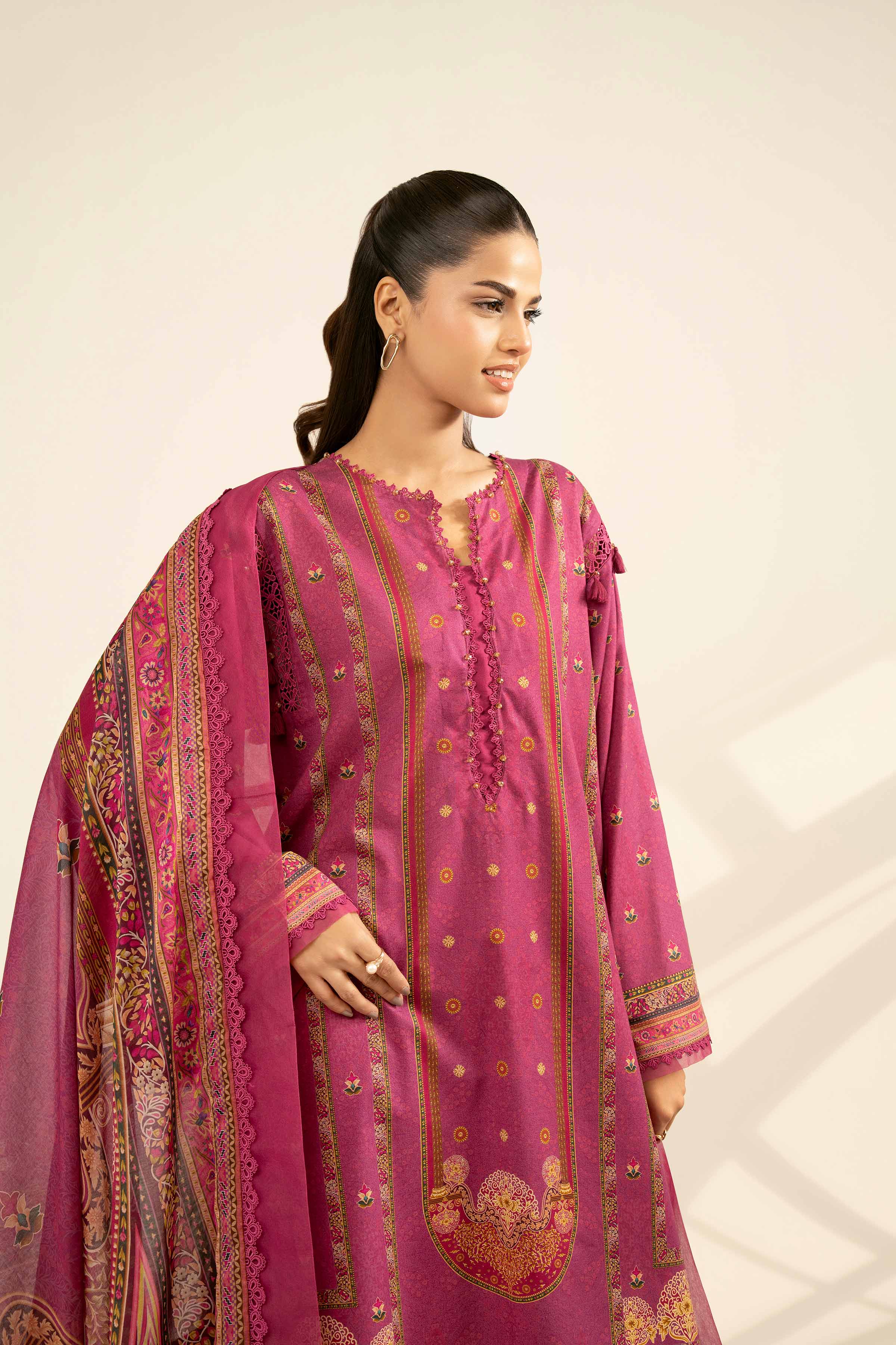 3 Piece - Digital Printed Suit - 42502093 for Women - Unstitched Collection | Nishat | Shop Online