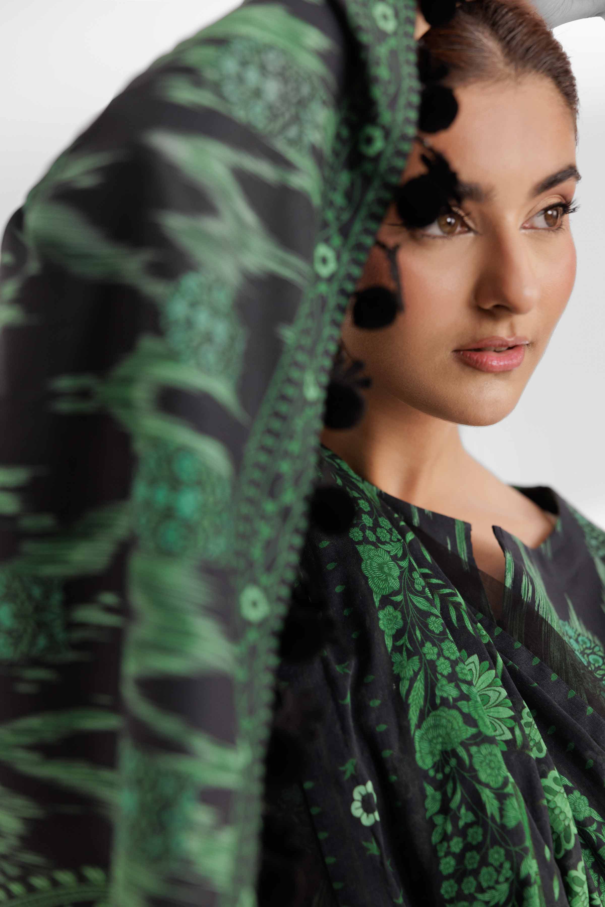 3 Piece - Digital Printed Suit - 42502094
