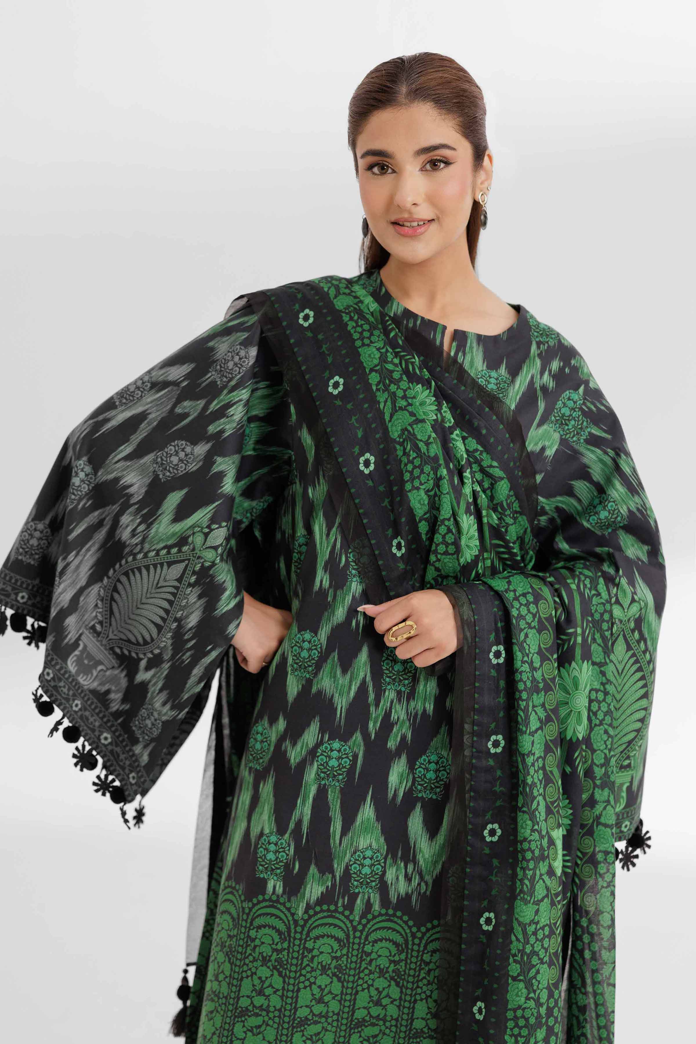 3 Piece - Digital Printed Suit - 42502094 for Women - Unstitched Collection | Nishat | Shop Online