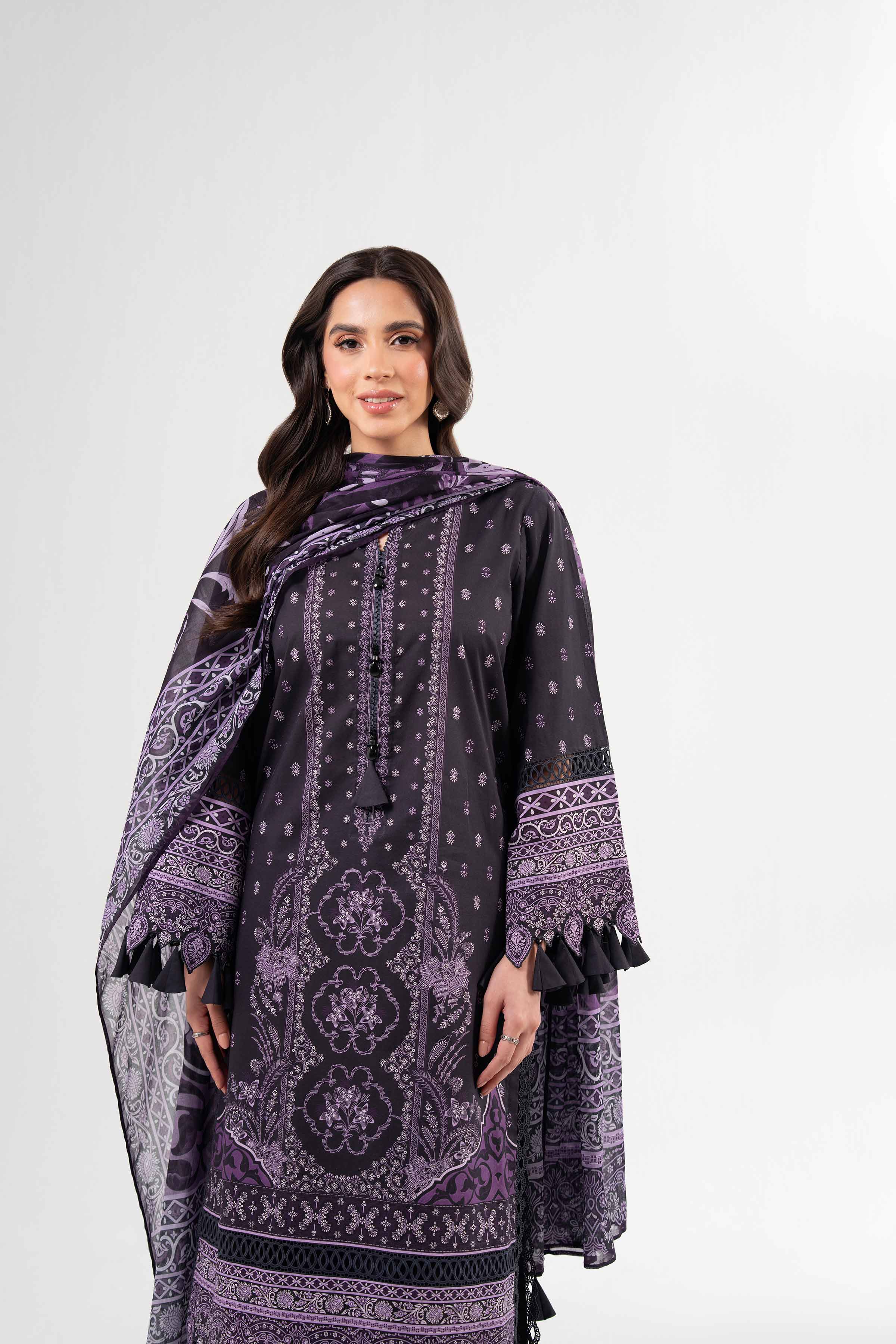 3 Piece - Digital Printed Suit - 42502095 for Women - Unstitched Collection | Nishat | Shop Online