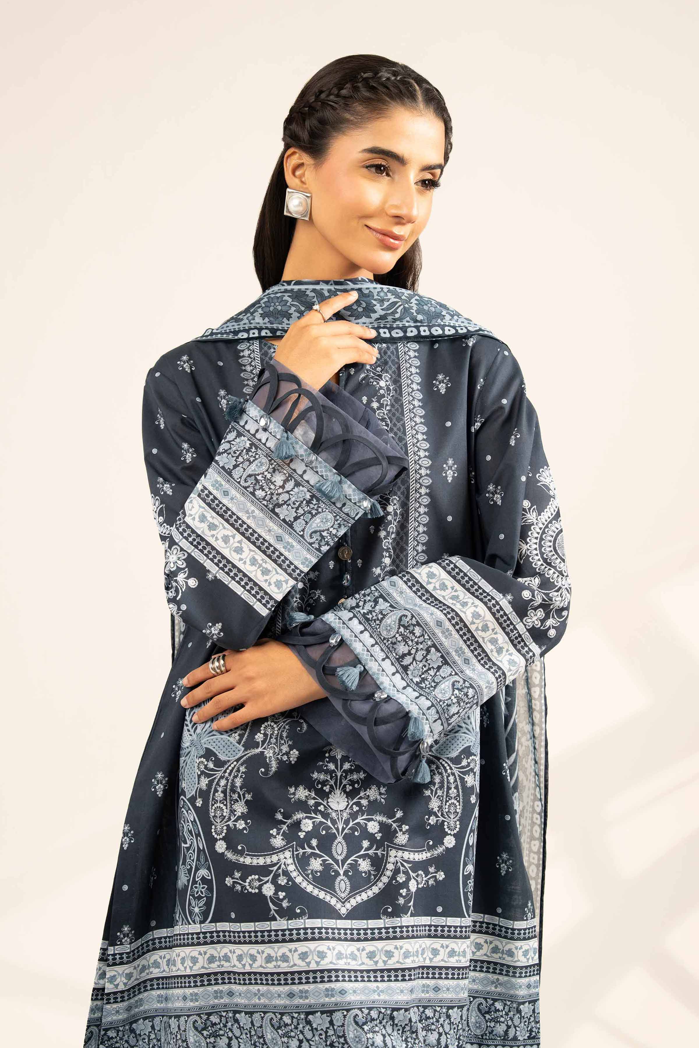 3 Piece - Digital Printed Suit - 42502097 for Women - Unstitched Collection | Nishat | Shop Online