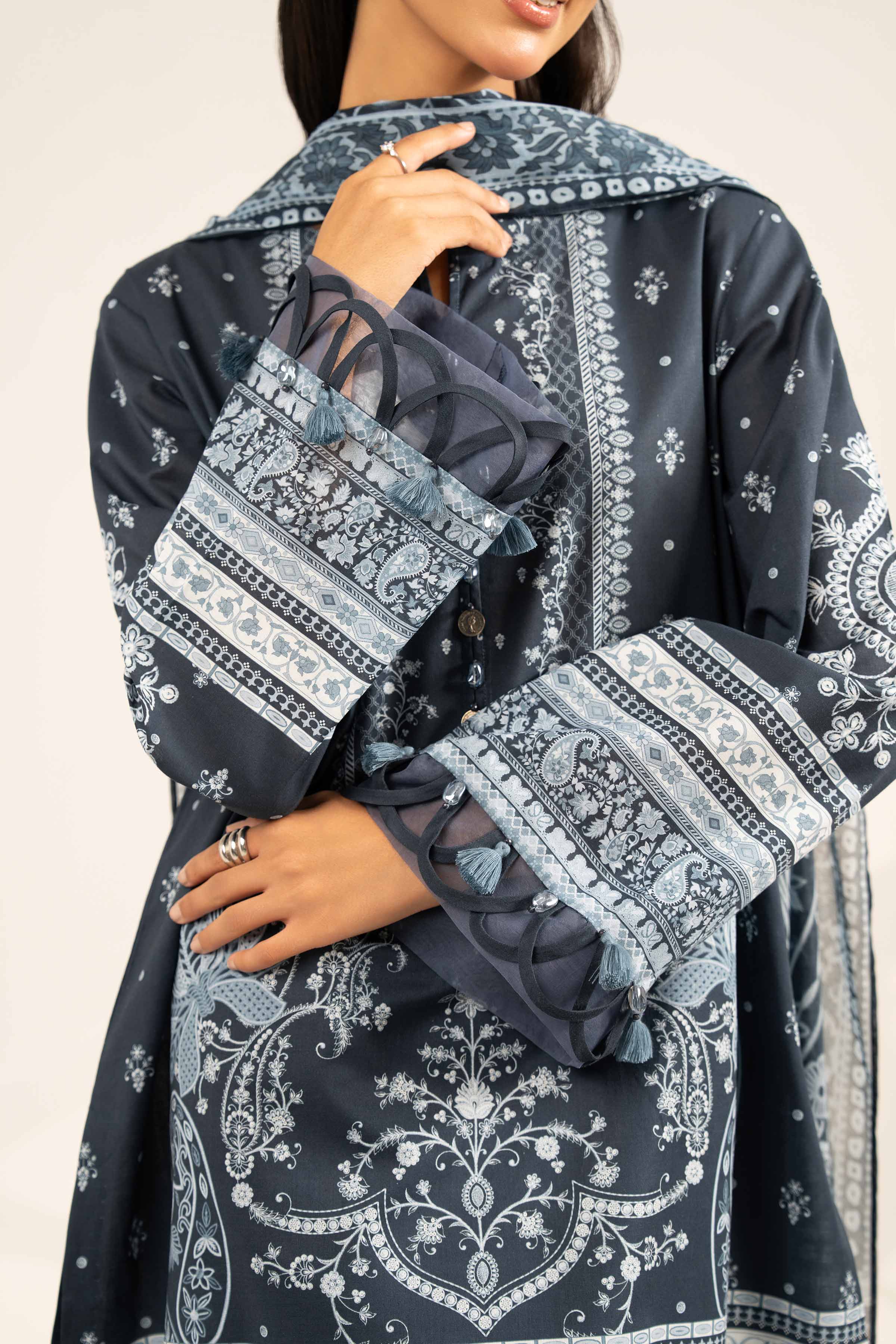 3 Piece - Digital Printed Suit - 42502097 for Women - Unstitched Collection | Nishat | Shop Online