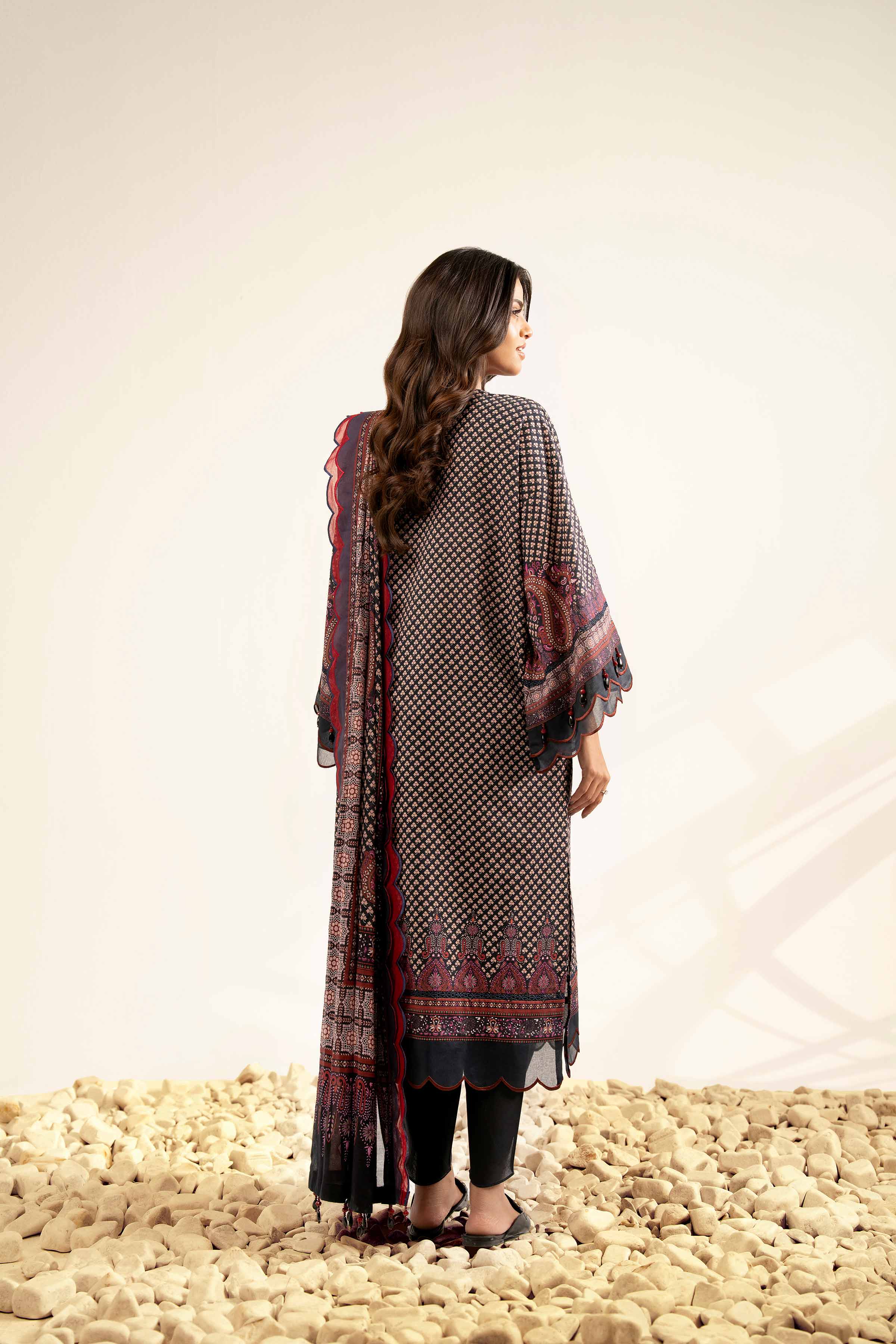 3 Piece - Digital Printed Suit - 42502100 for Women - Unstitched Collection | Nishat | Shop Online
