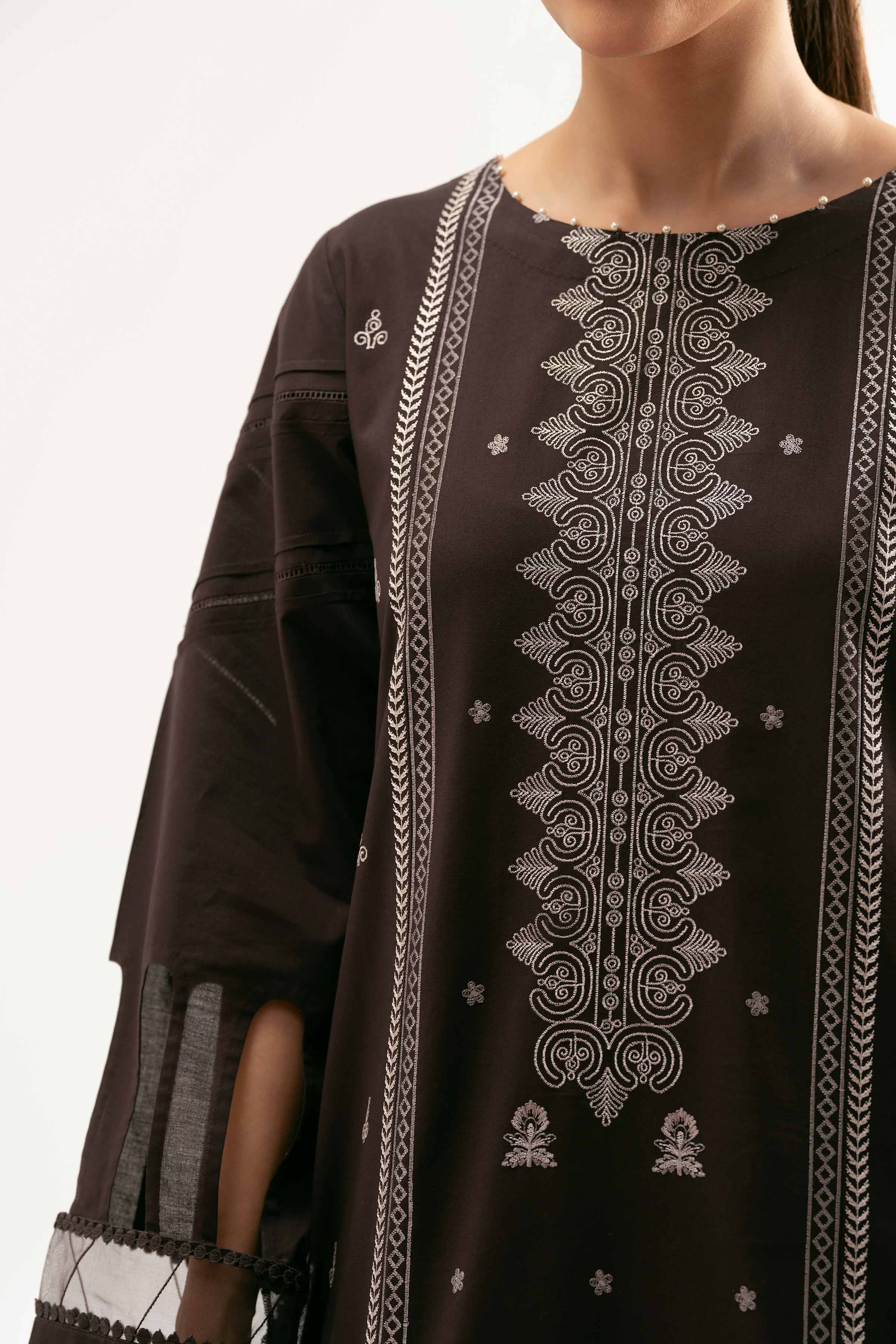 3 Piece - Digital Printed Embroidered Suit - 42502104 for Women - Unstitched Collection | Nishat | Shop Online
