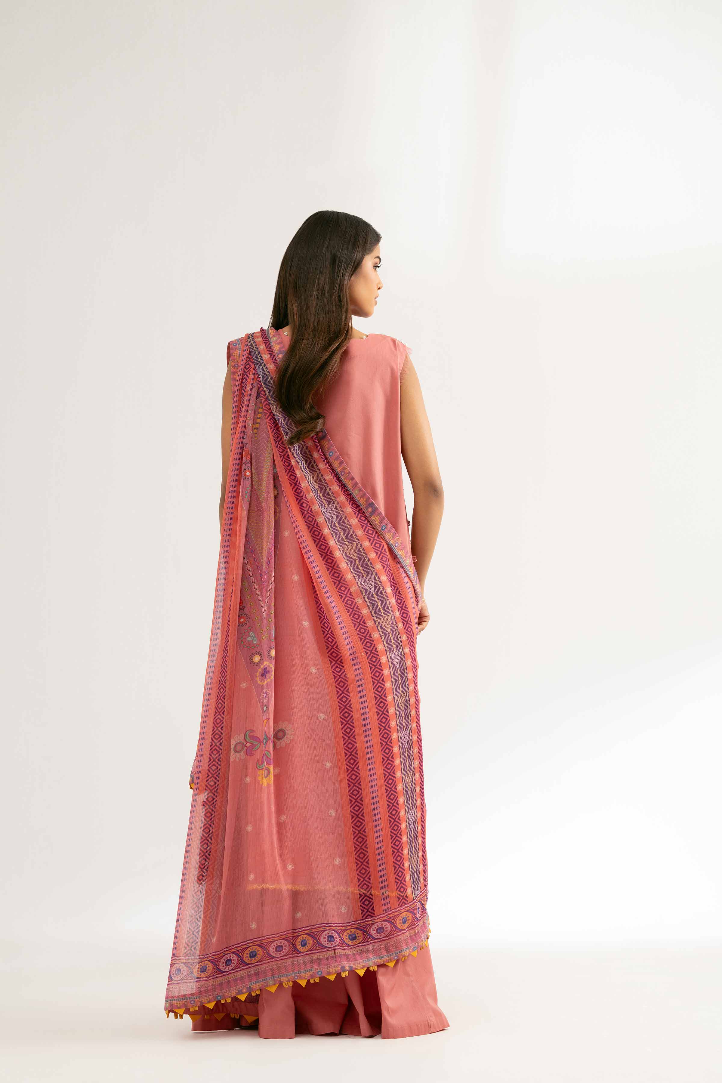 3 Piece - Digital Printed Embroidered Suit - 42502107 for Women - Unstitched Collection | Nishat | Shop Online
