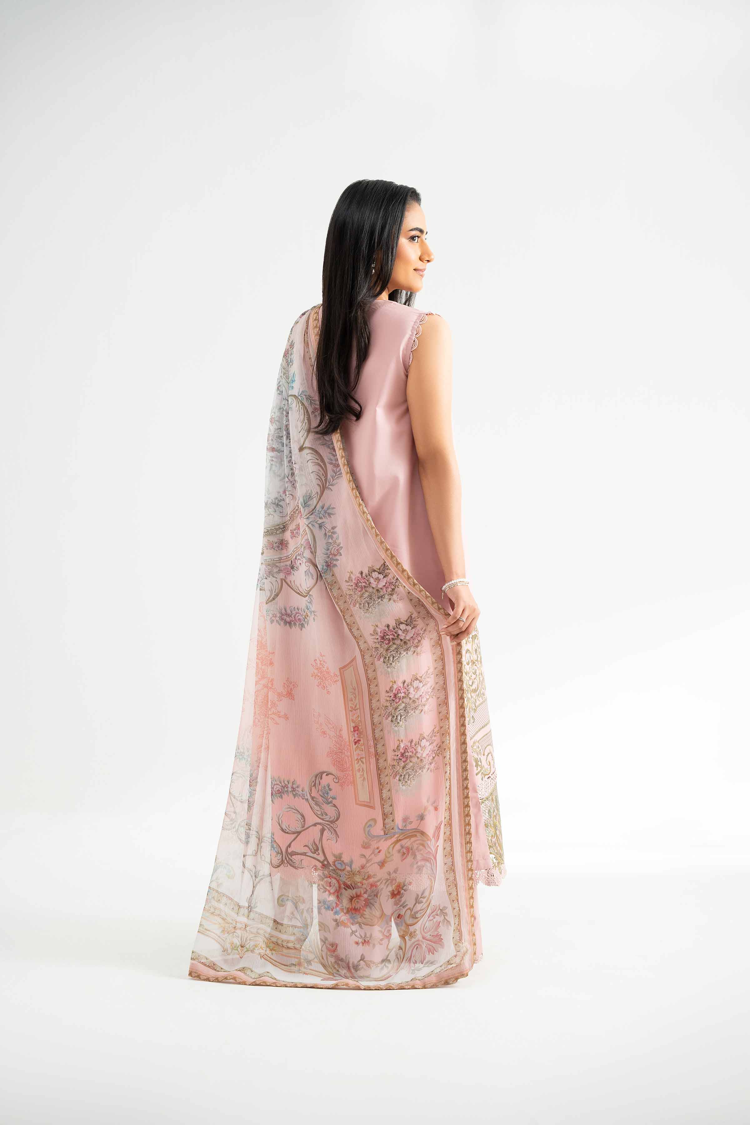 3 Piece - Digital Printed Embroidered Suit - 42502112 for Women - Unstitched Collection | Nishat | Shop Online