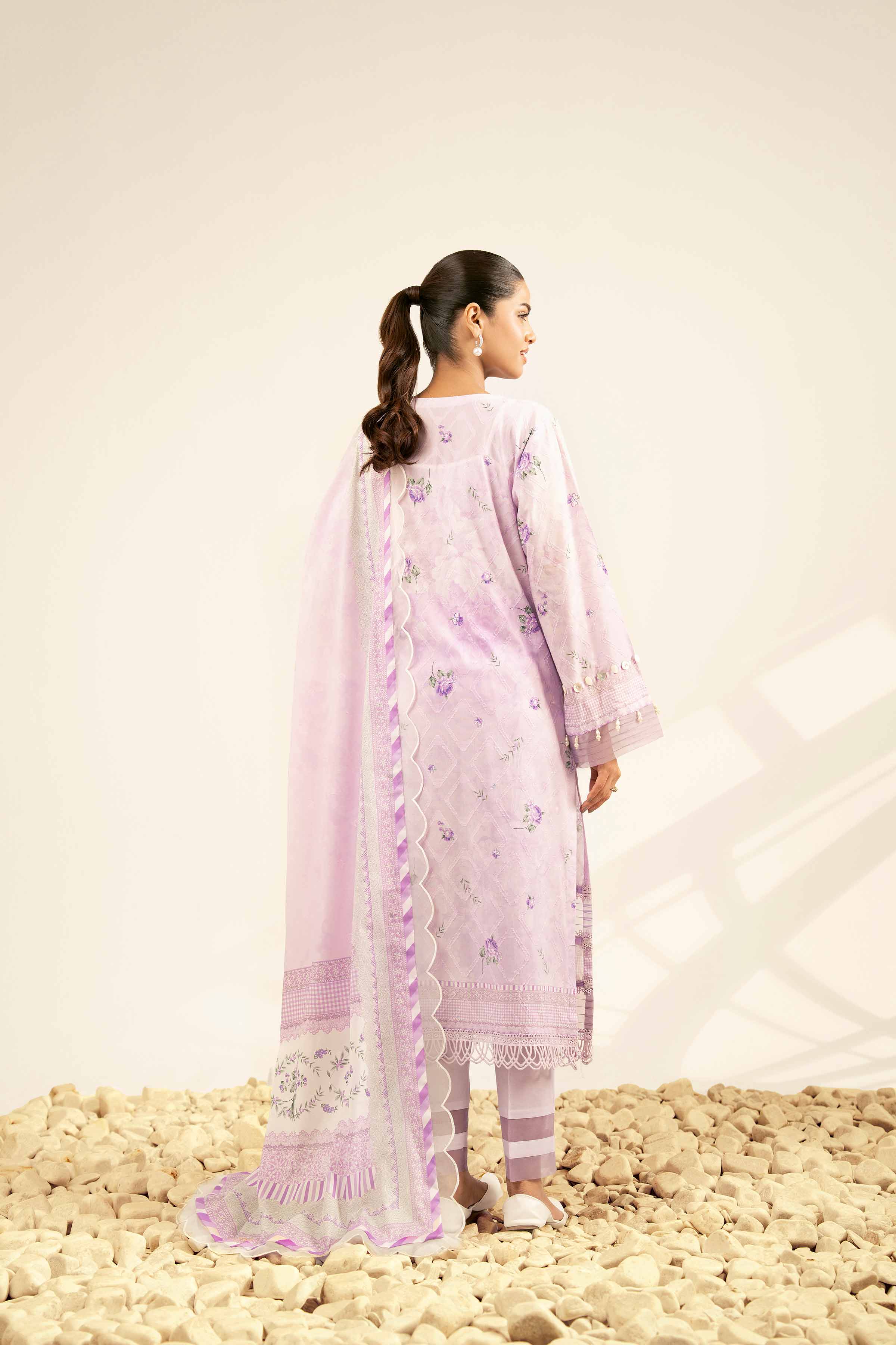 3 Piece - Digital Printed Jacquard Suit - 42502120 for Women - Unstitched Collection | Nishat | Shop Online