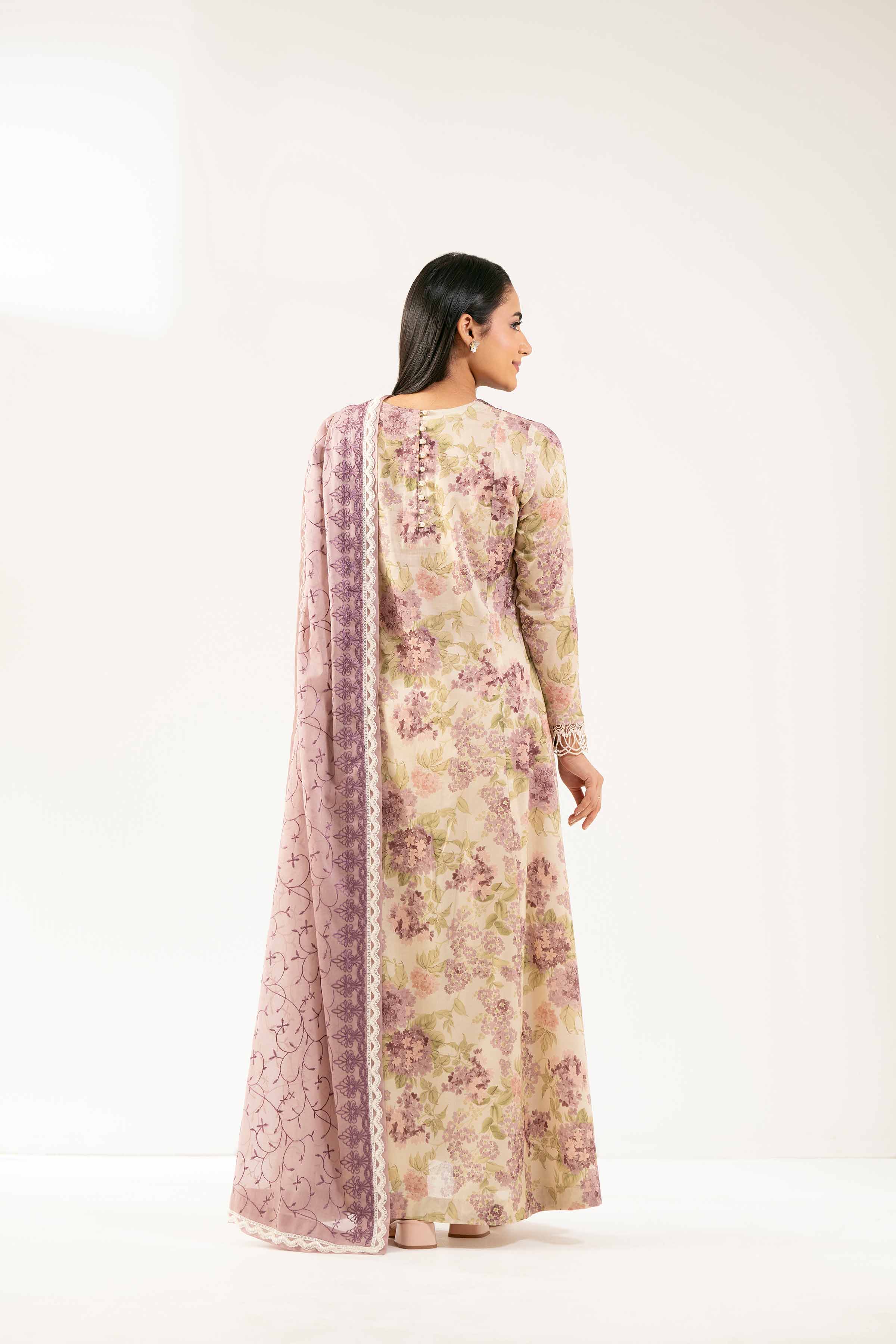 3 Piece - Printed Embroidered Suit - 42502124 for Women - Unstitched Collection | Nishat | Shop Online
