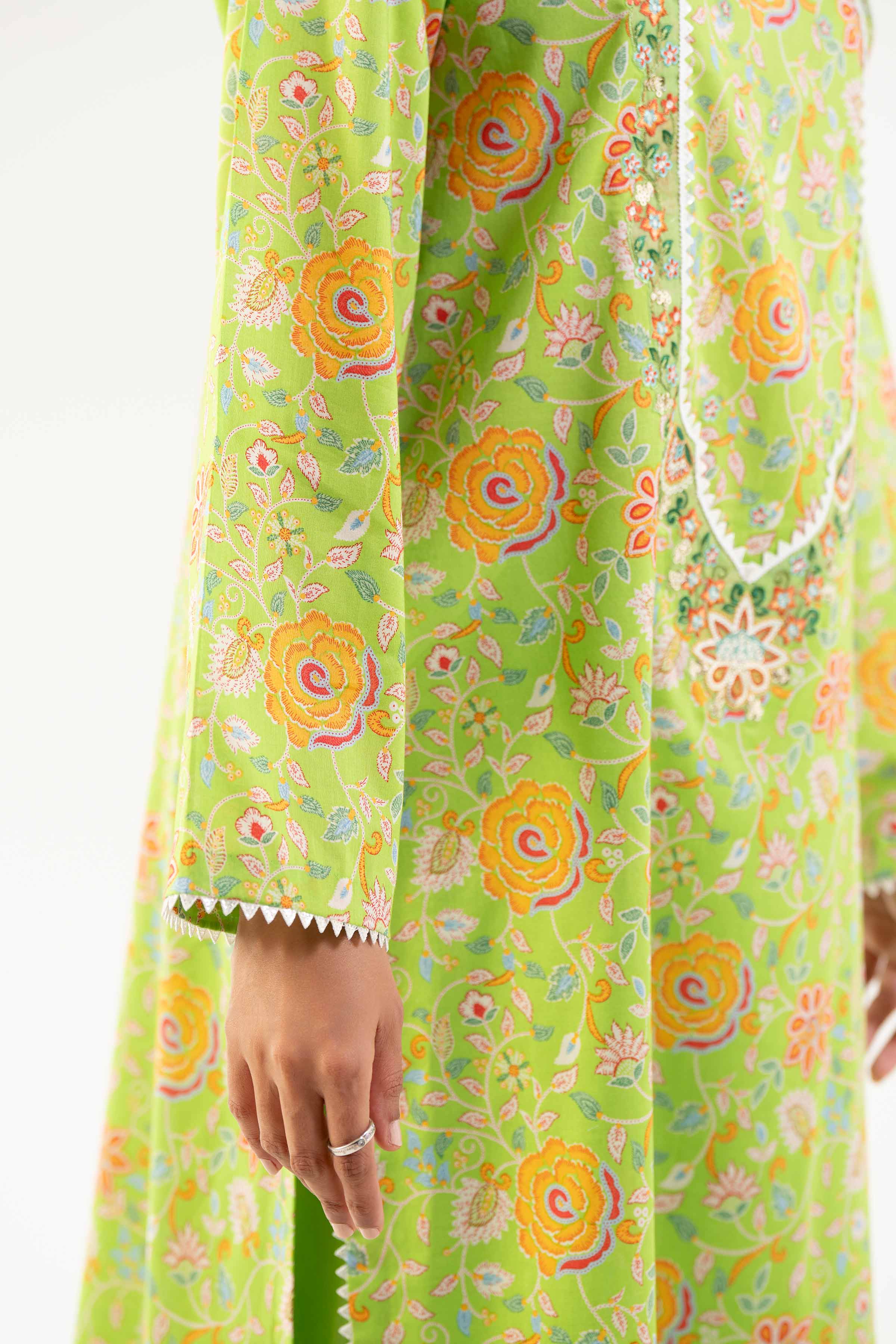 3 Piece - Printed Embroidered Suit - 42502128 for Women - Unstitched Collection | Nishat | Shop Online