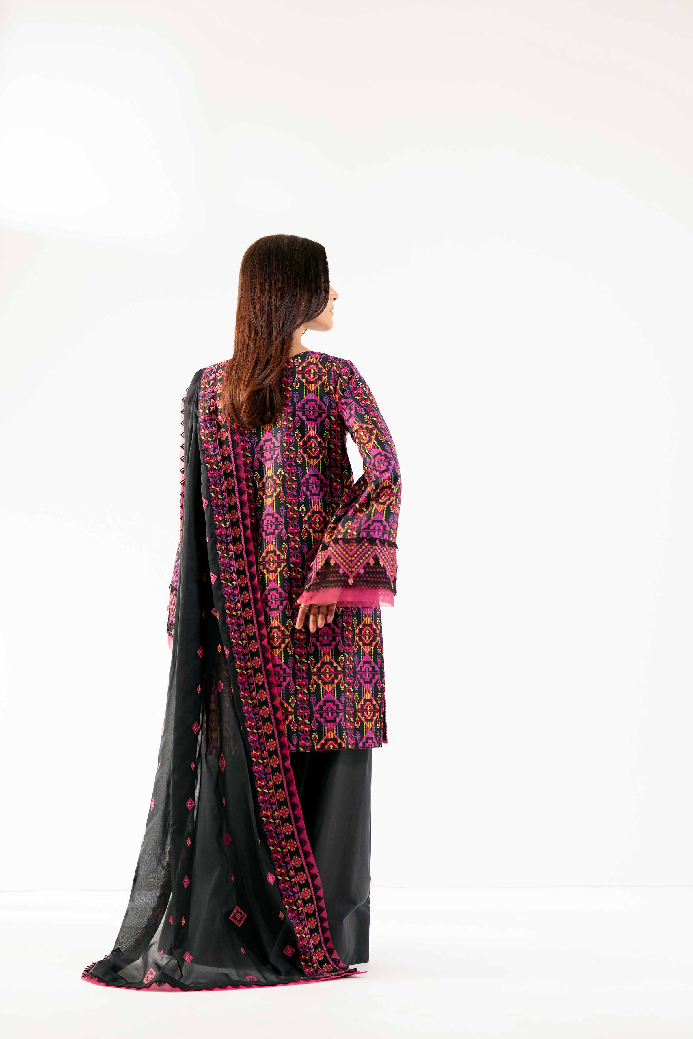 3 Piece - Printed Embroidered Suit - 42502132 for Women - Unstitched Collection | Nishat | Shop Online