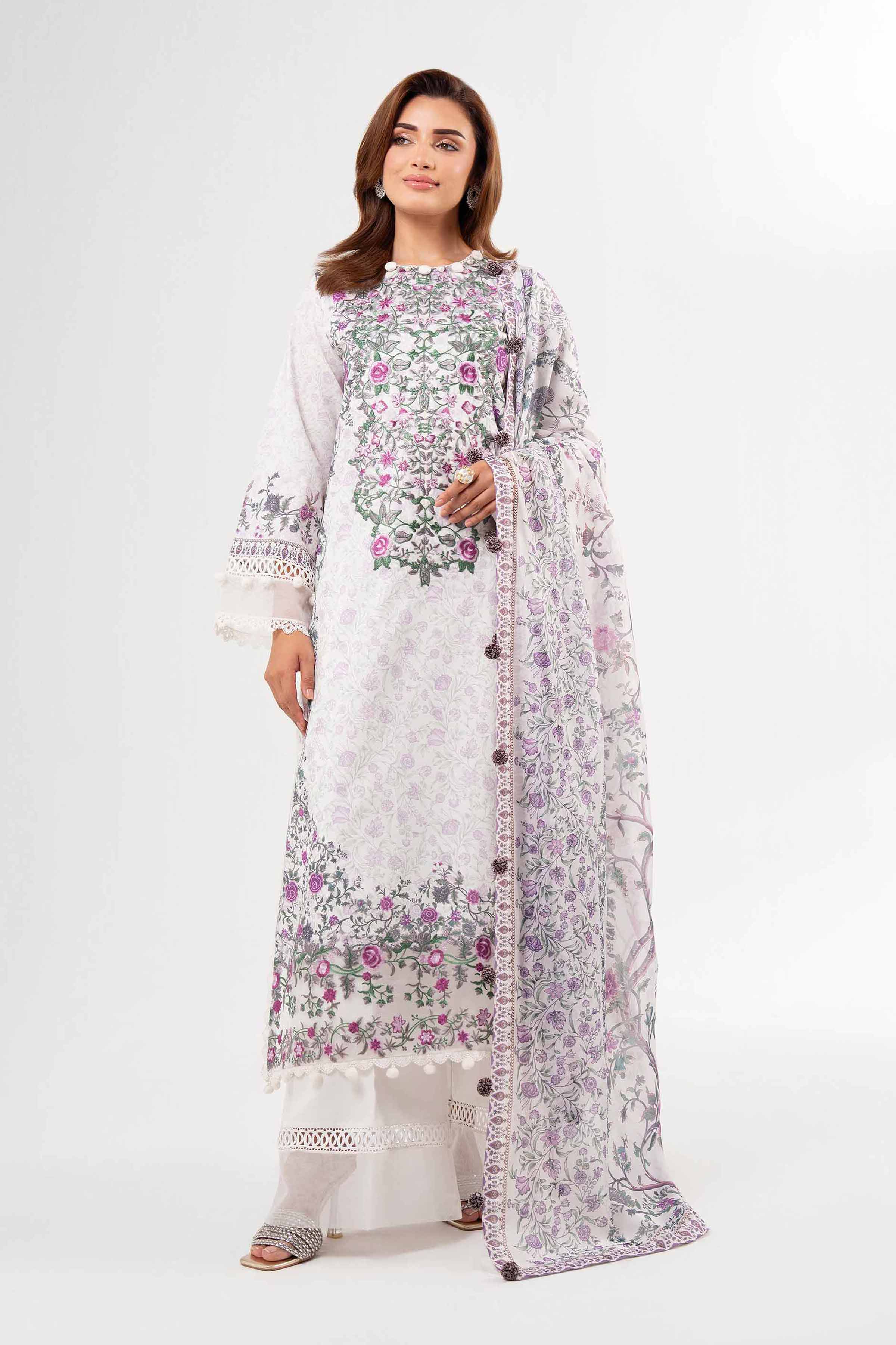 3 Piece - Digital Printed Suit - 42502134 for Women - Unstitched Collection | Nishat | Shop Online