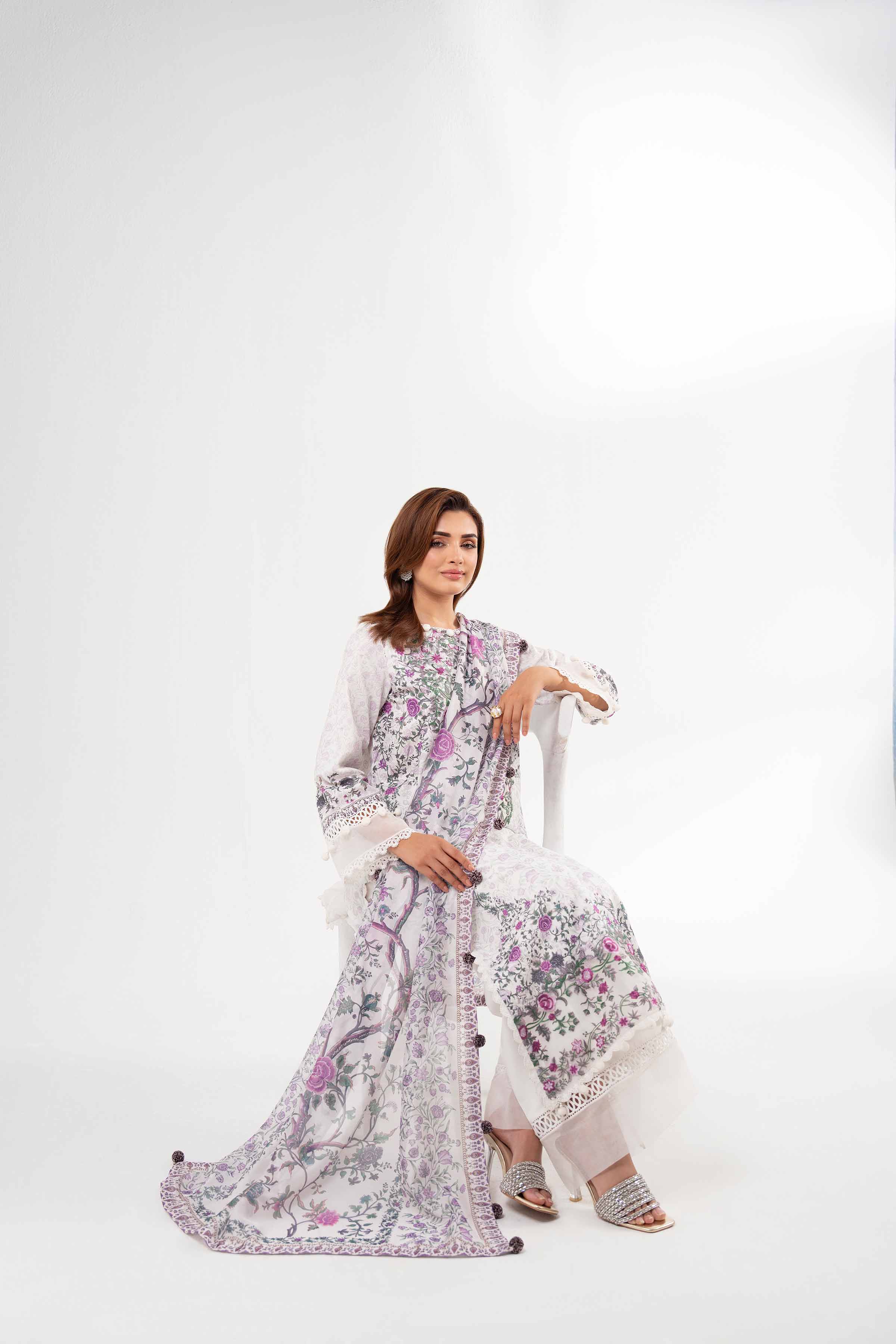 3 Piece - Digital Printed Suit - 42502134 for Women - Unstitched Collection | Nishat | Shop Online