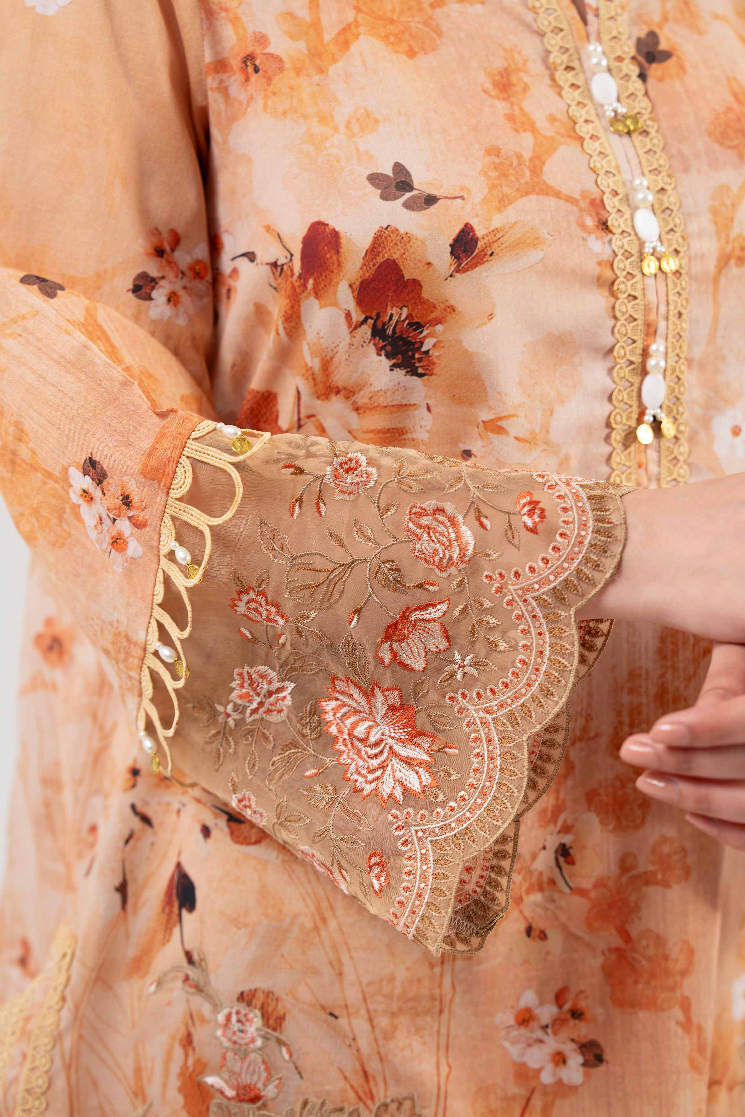 3 Piece - Digital Printed Suit - 42502140 for Women - Unstitched Collection | Nishat | Shop Online