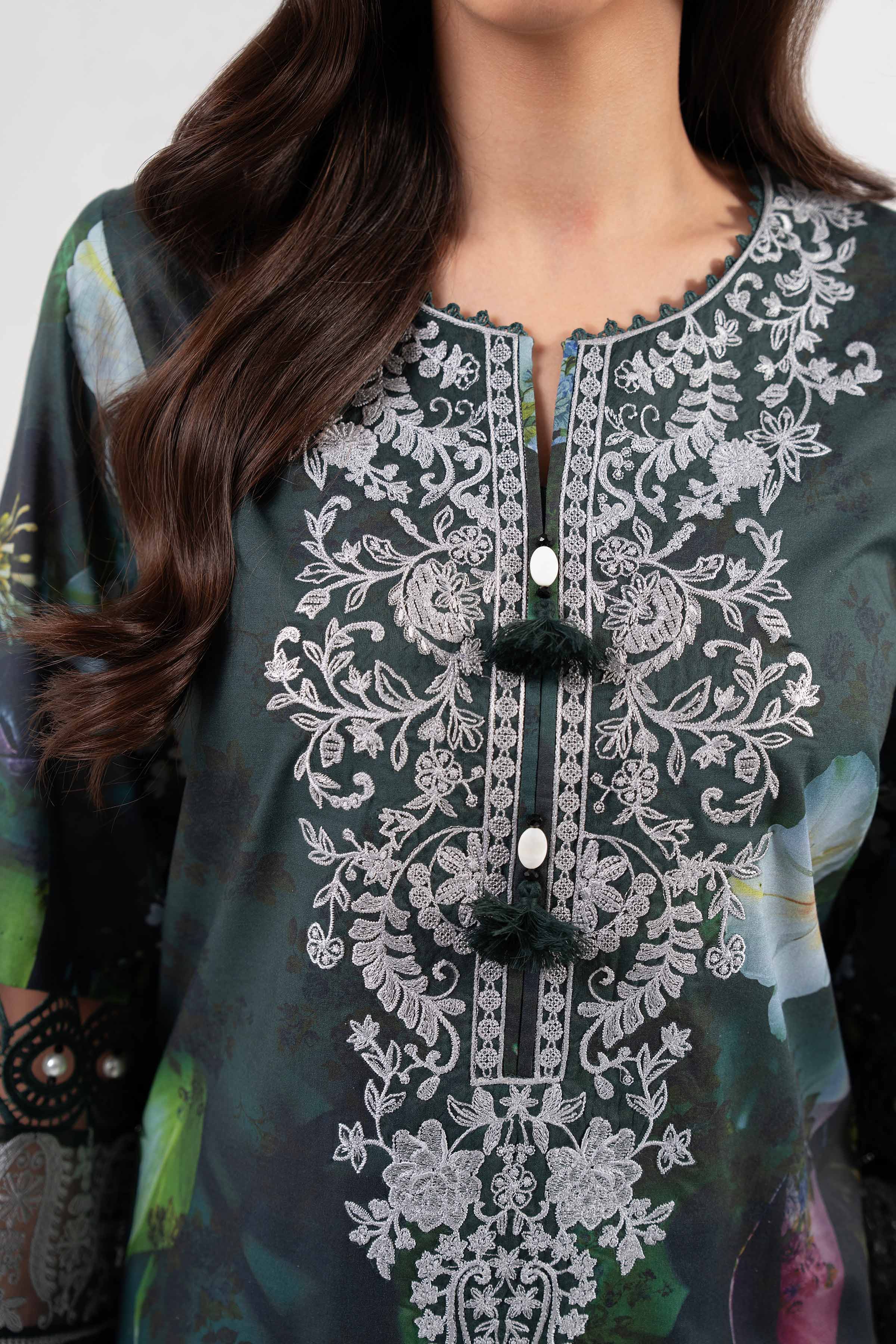 3 Piece - Digital Printed Suit - 42502142 for Women - Unstitched Collection | Nishat | Shop Online