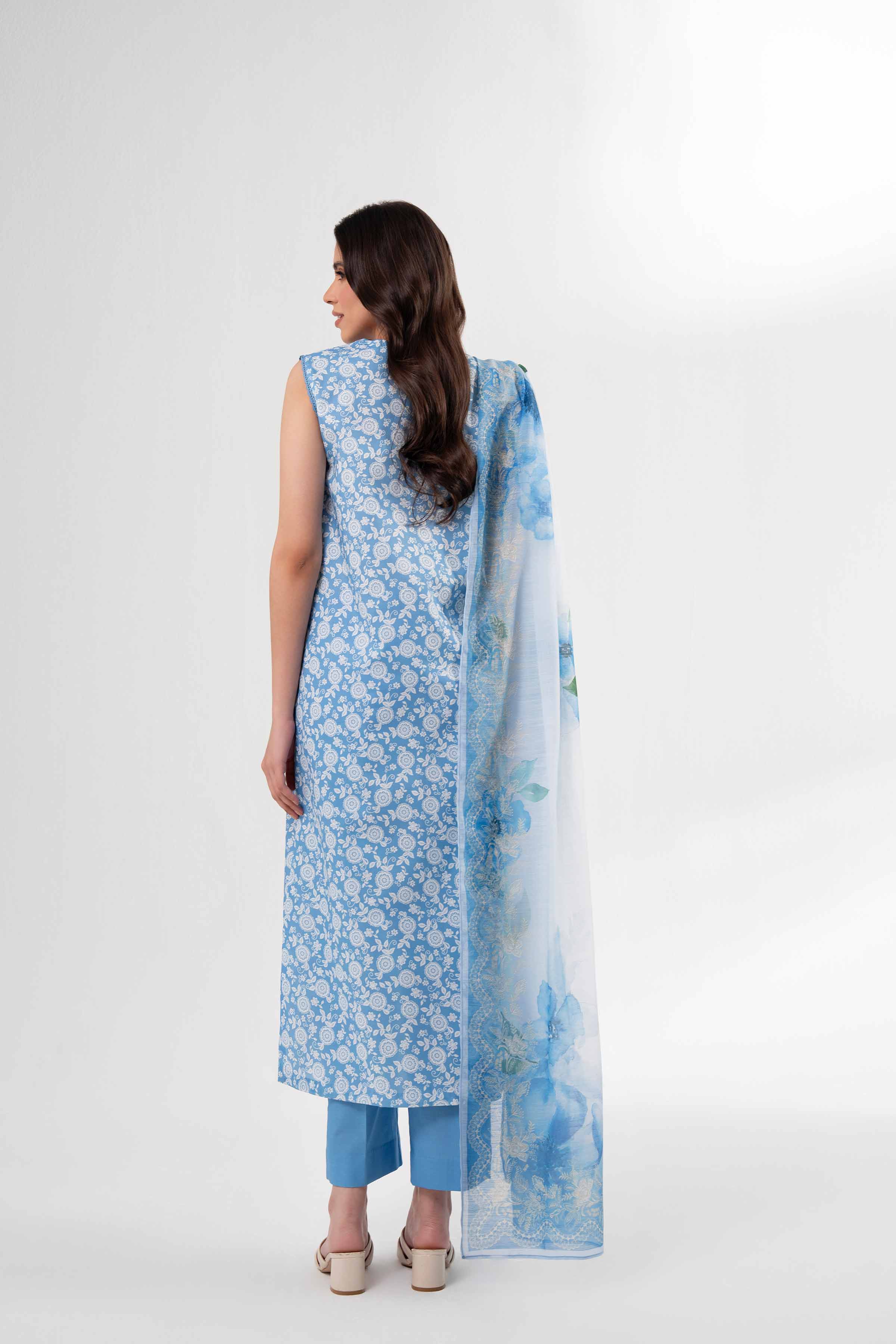 3 Piece - Digital Printed Suit - 42502144 for Women - Unstitched Collection | Nishat | Shop Online