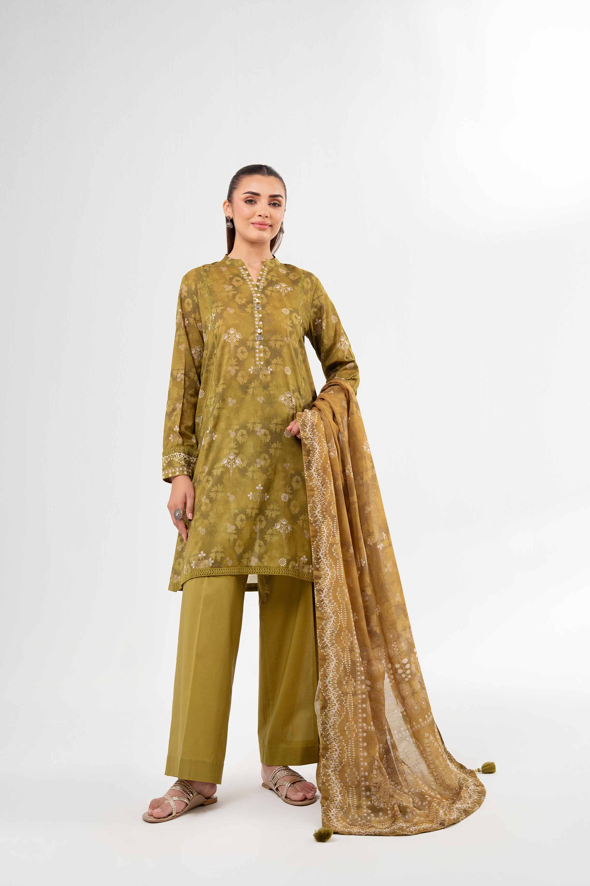 3 Piece - Digital Printed Suit - 42502147 for Women - Unstitched Collection | Nishat | Shop Online