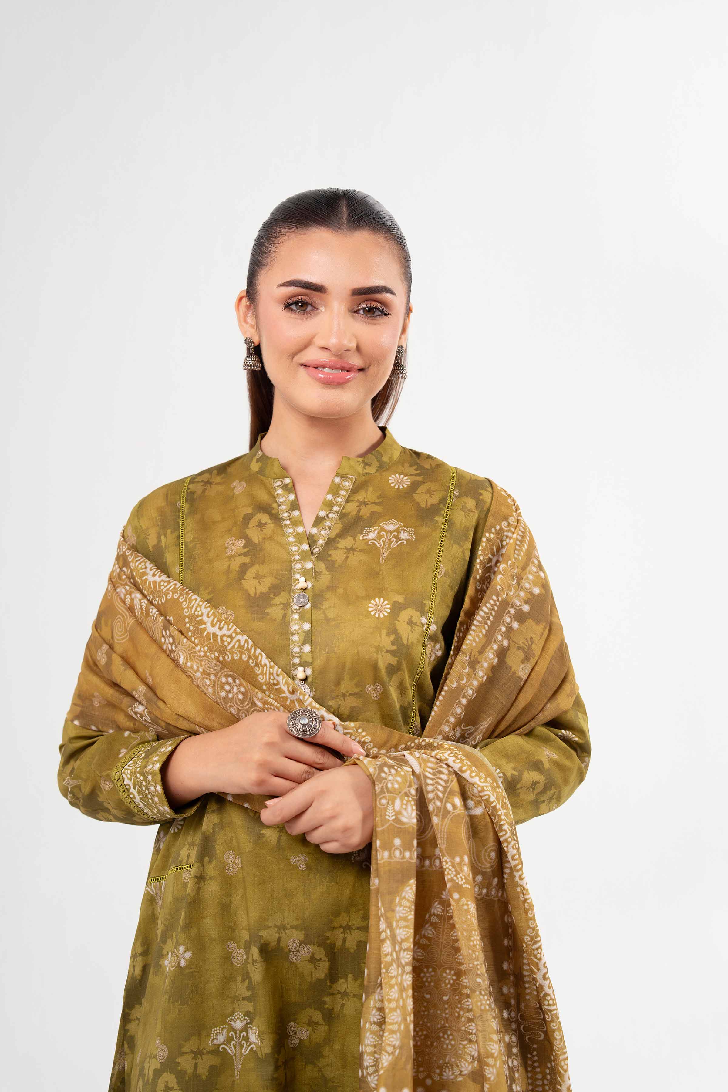 3 Piece - Digital Printed Suit - 42502147 for Women - Unstitched Collection | Nishat | Shop Online