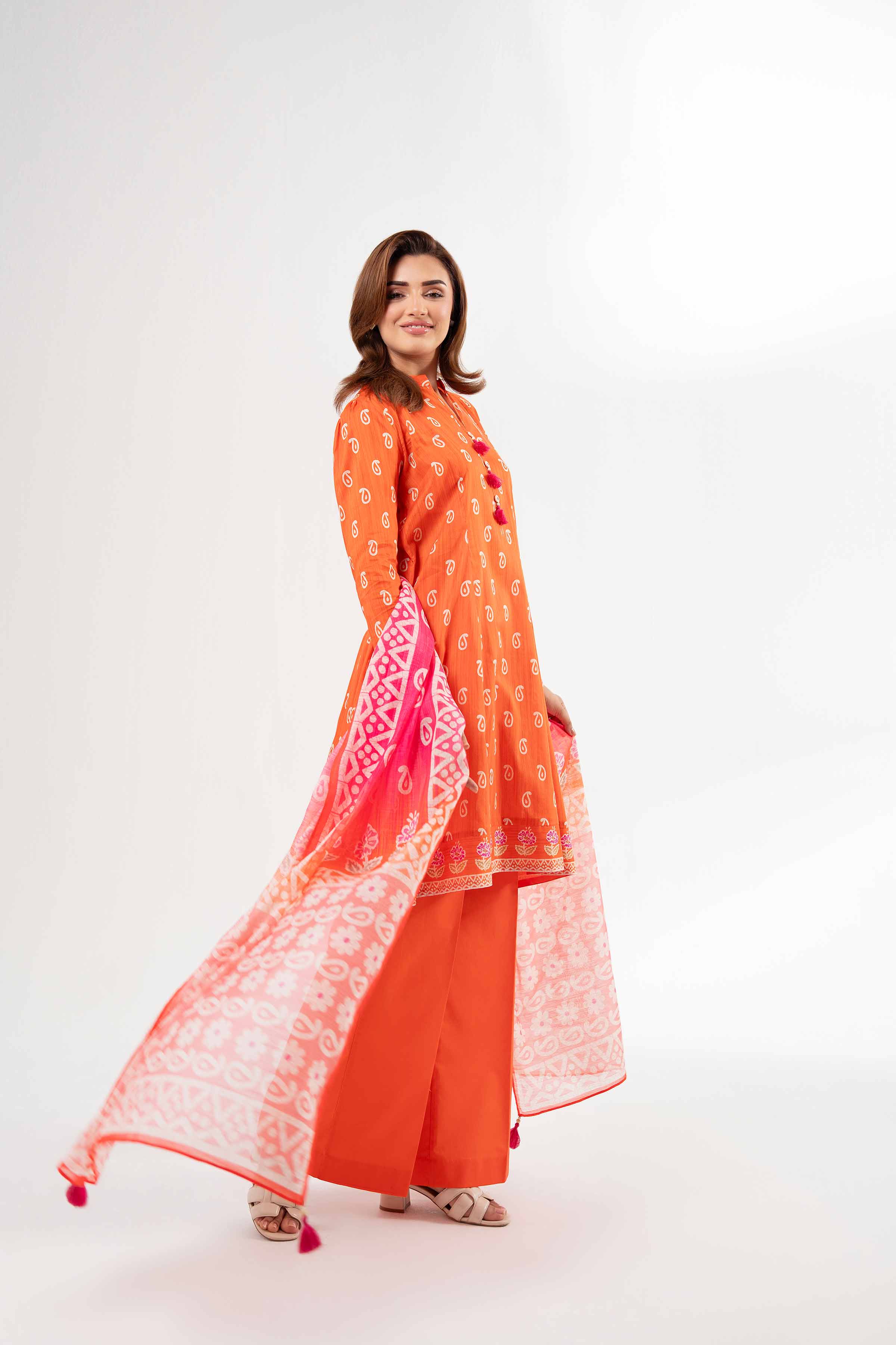 3 Piece - Digital Printed Suit - 42502149 for Women - Unstitched Collection | Nishat | Shop Online