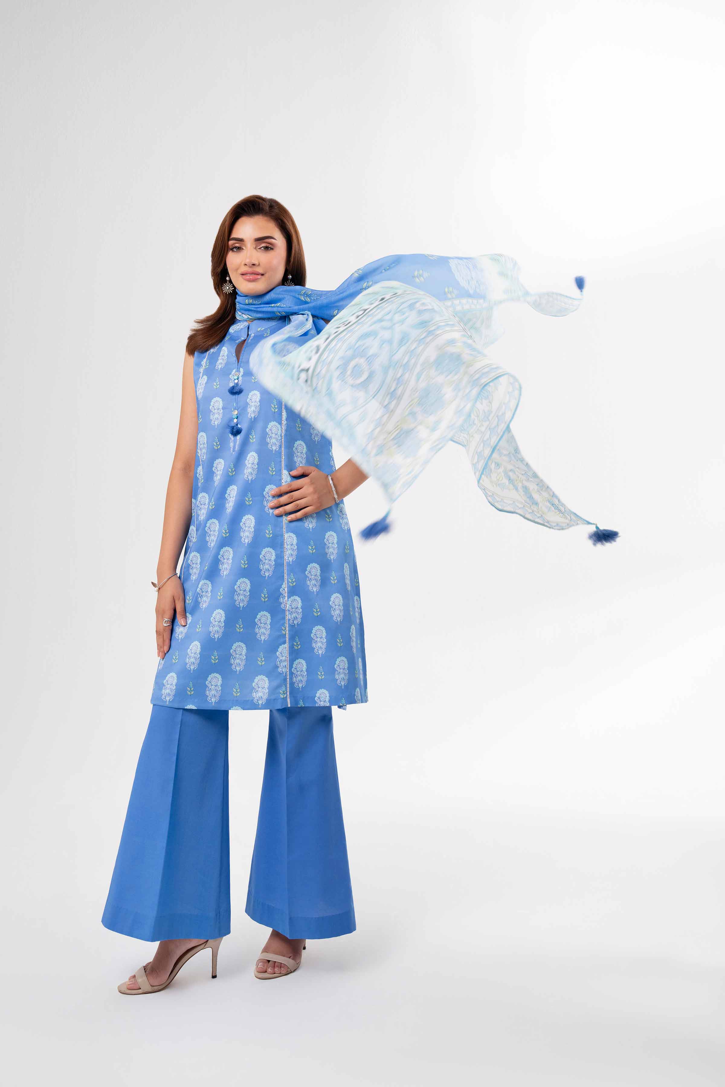 3 Piece - Digital Printed Suit - 42502150 for Women - Unstitched Collection | Nishat | Shop Online
