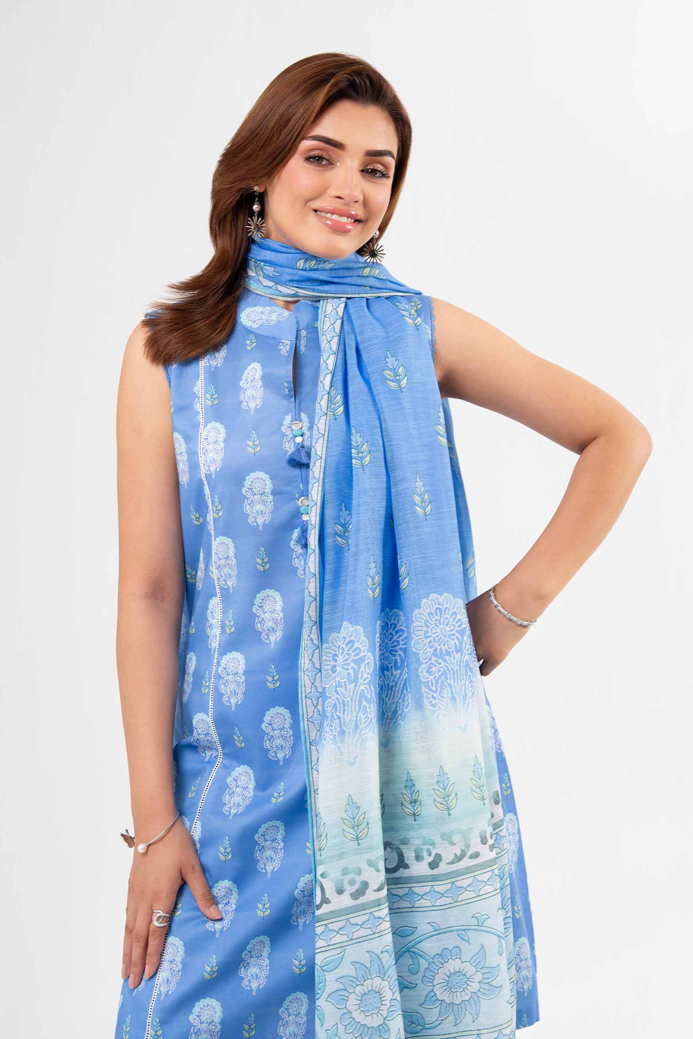 3 Piece - Digital Printed Suit - 42502150 for Women - Unstitched Collection | Nishat | Shop Online