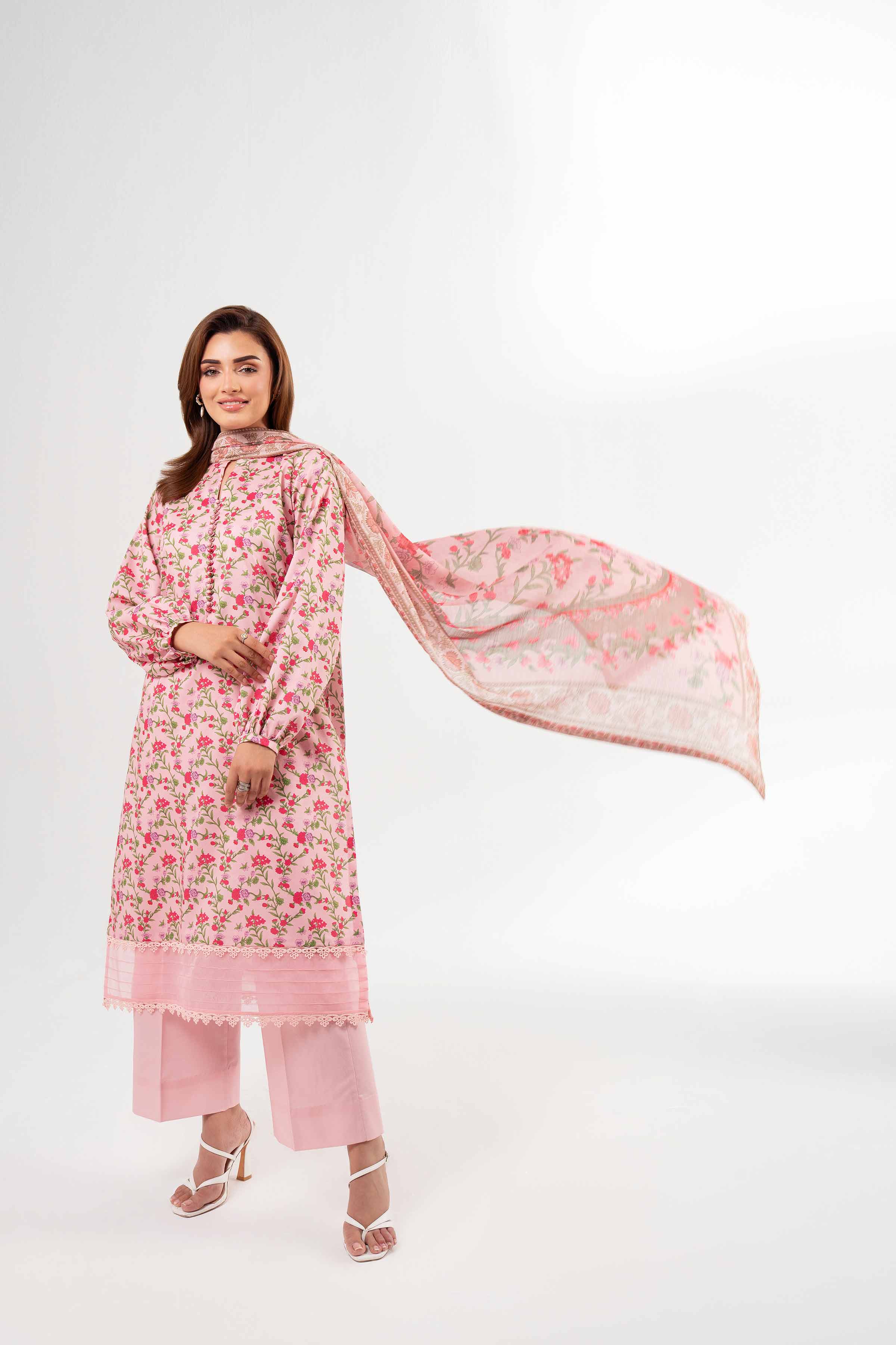 3 Piece - Digital Printed Suit - 42502151 for Women - Unstitched Collection | Nishat | Shop Online
