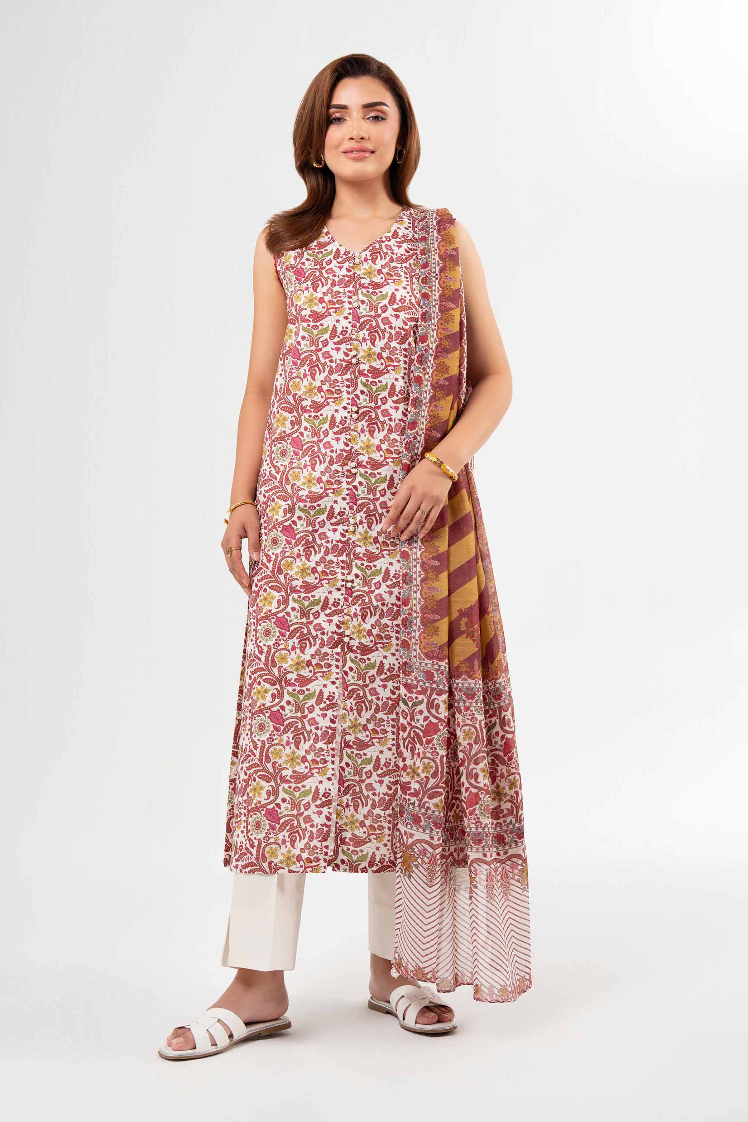 3 Piece - Digital Printed Suit - 42502152 for Women - Unstitched Collection | Nishat | Shop Online