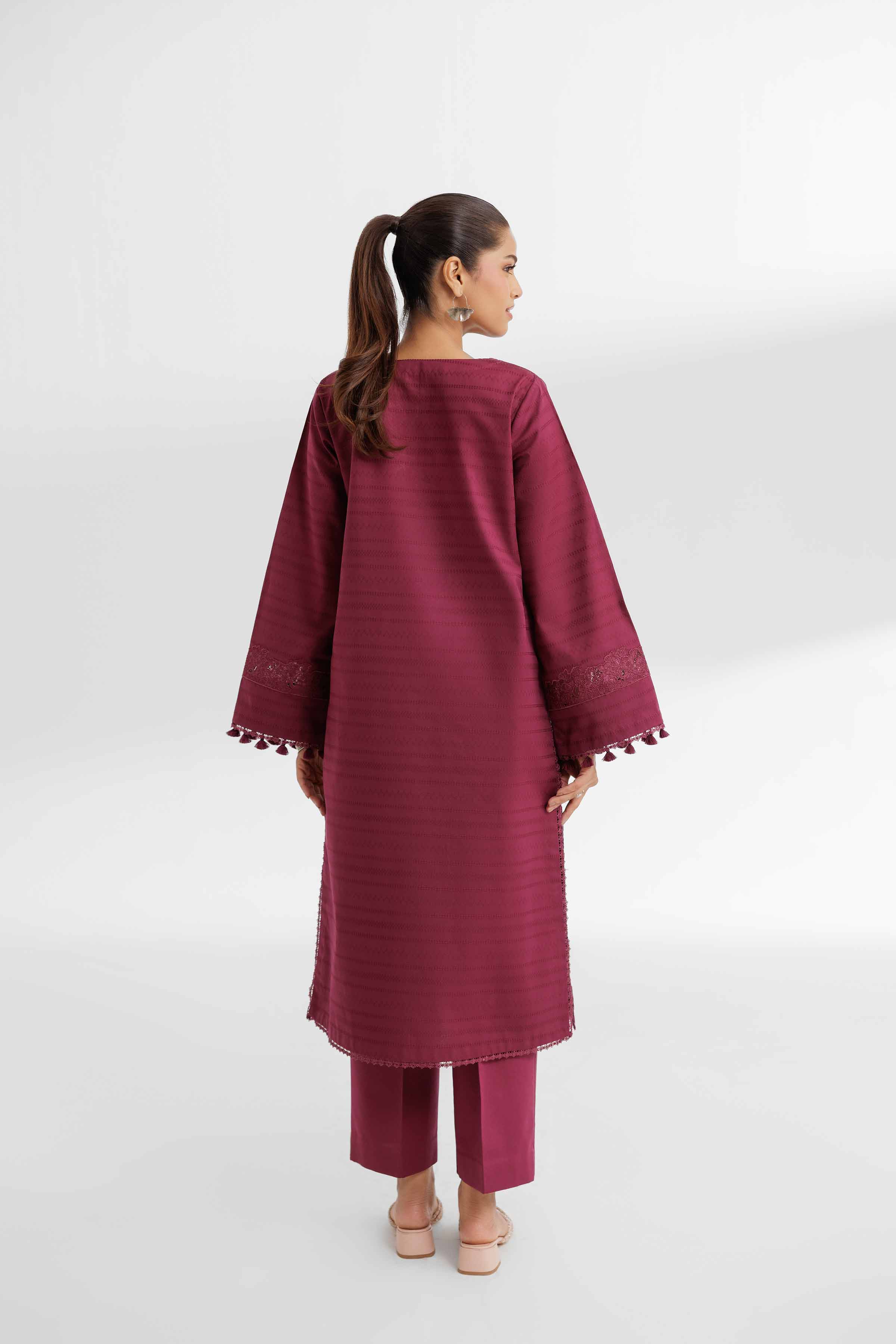2 Piece - Dyed Embroidered Suit - 42502158 for Women - Unstitched Collection | Nishat | Shop Online