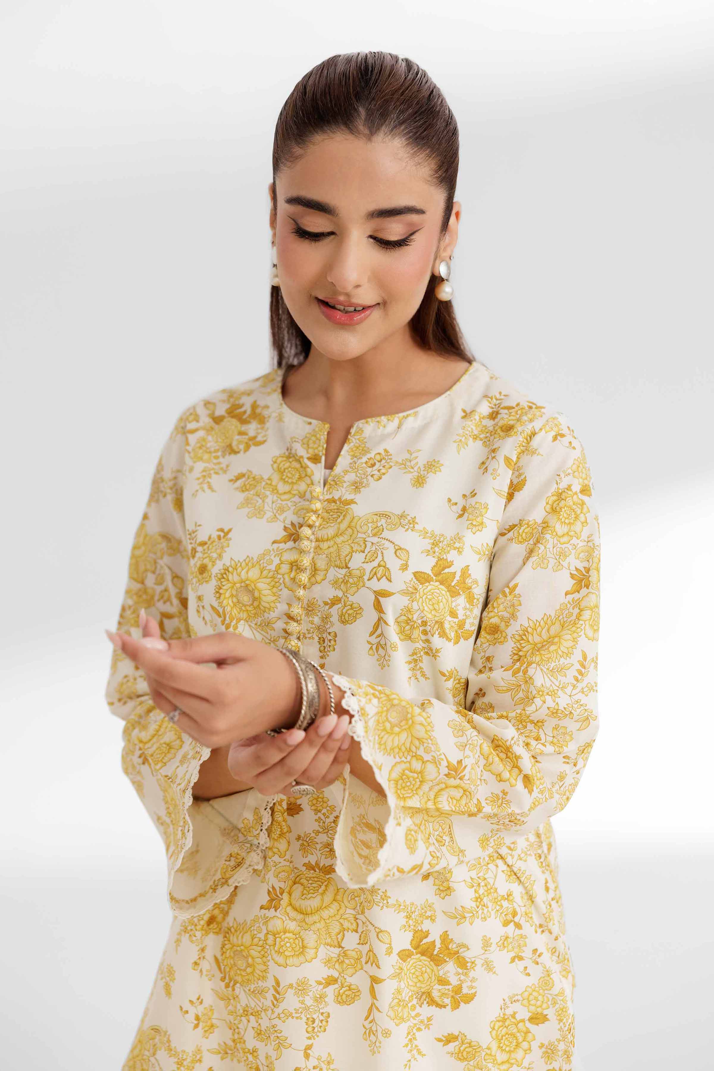 2 Piece - Printed Suit - 42502159 for Women - Unstitched Collection | Nishat | Shop Online