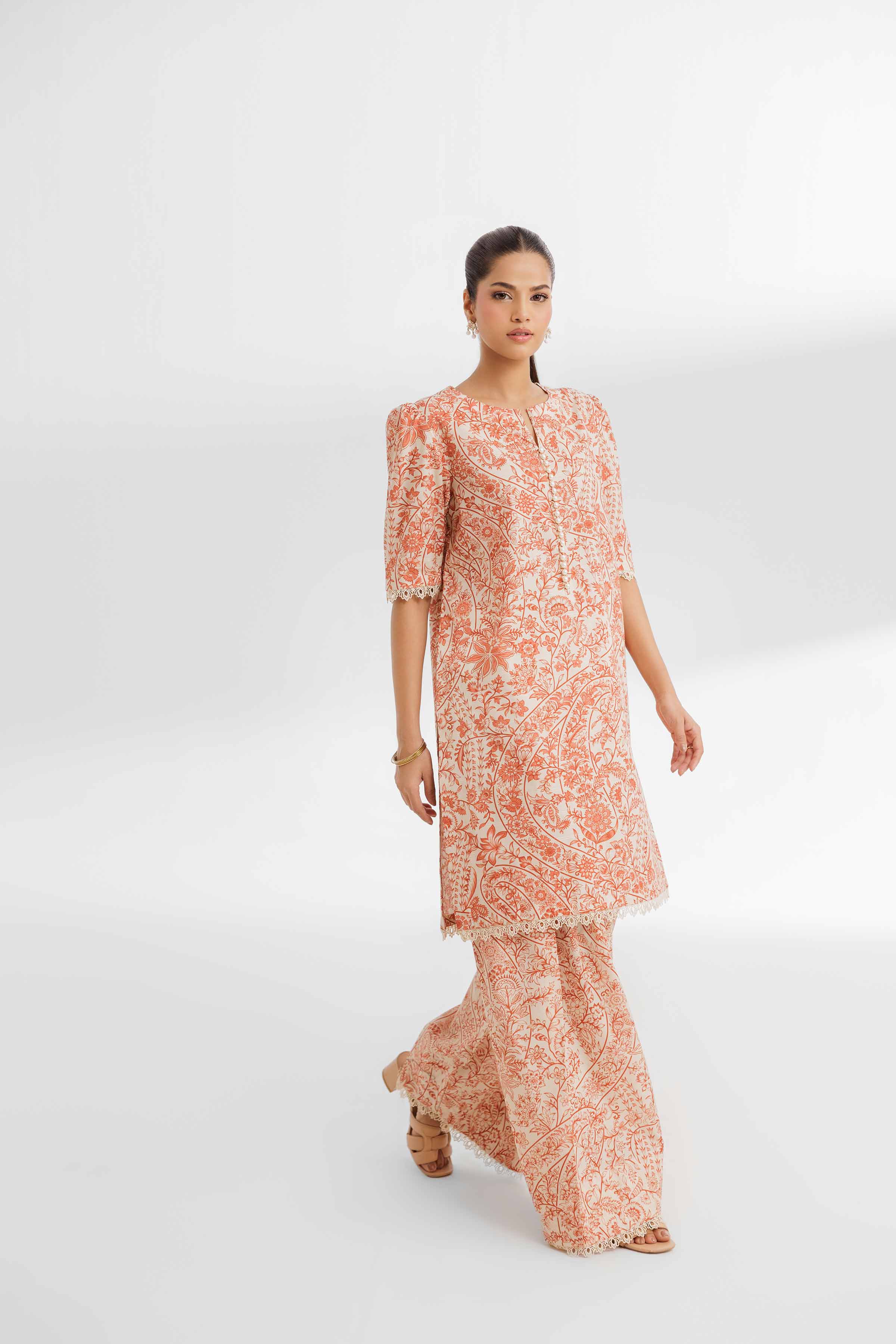 2 Piece - Printed Suit - 42502161 for Women - Unstitched Collection | Nishat | Shop Online