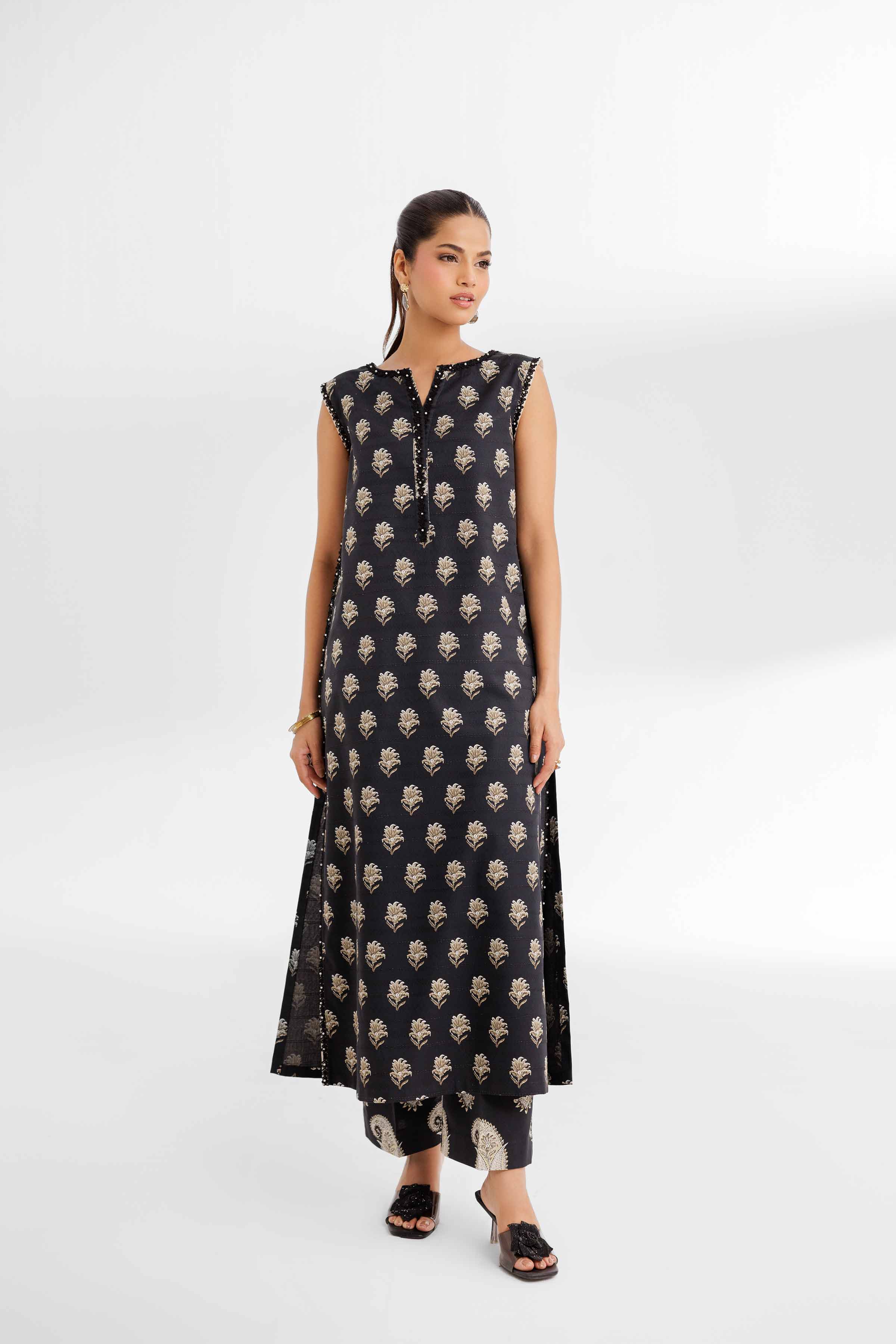 2 Piece - Printed Suit - 42502163 for Women - Unstitched Collection | Nishat | Shop Online
