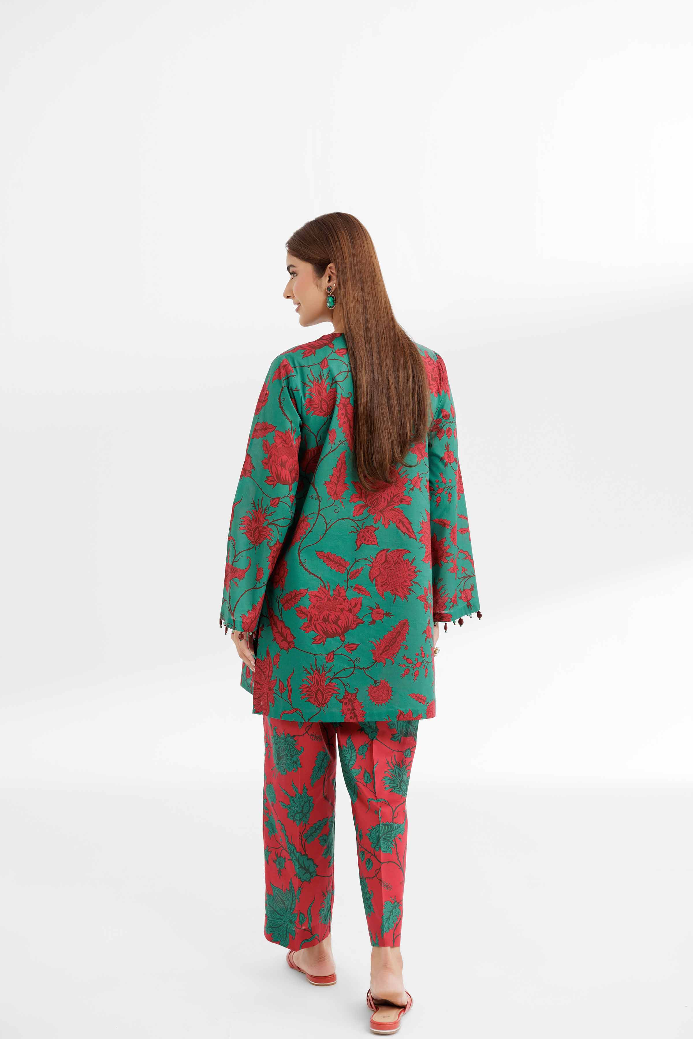 2 Piece - Printed Suit - 42502164 for Women - Unstitched Collection | Nishat | Shop Online
