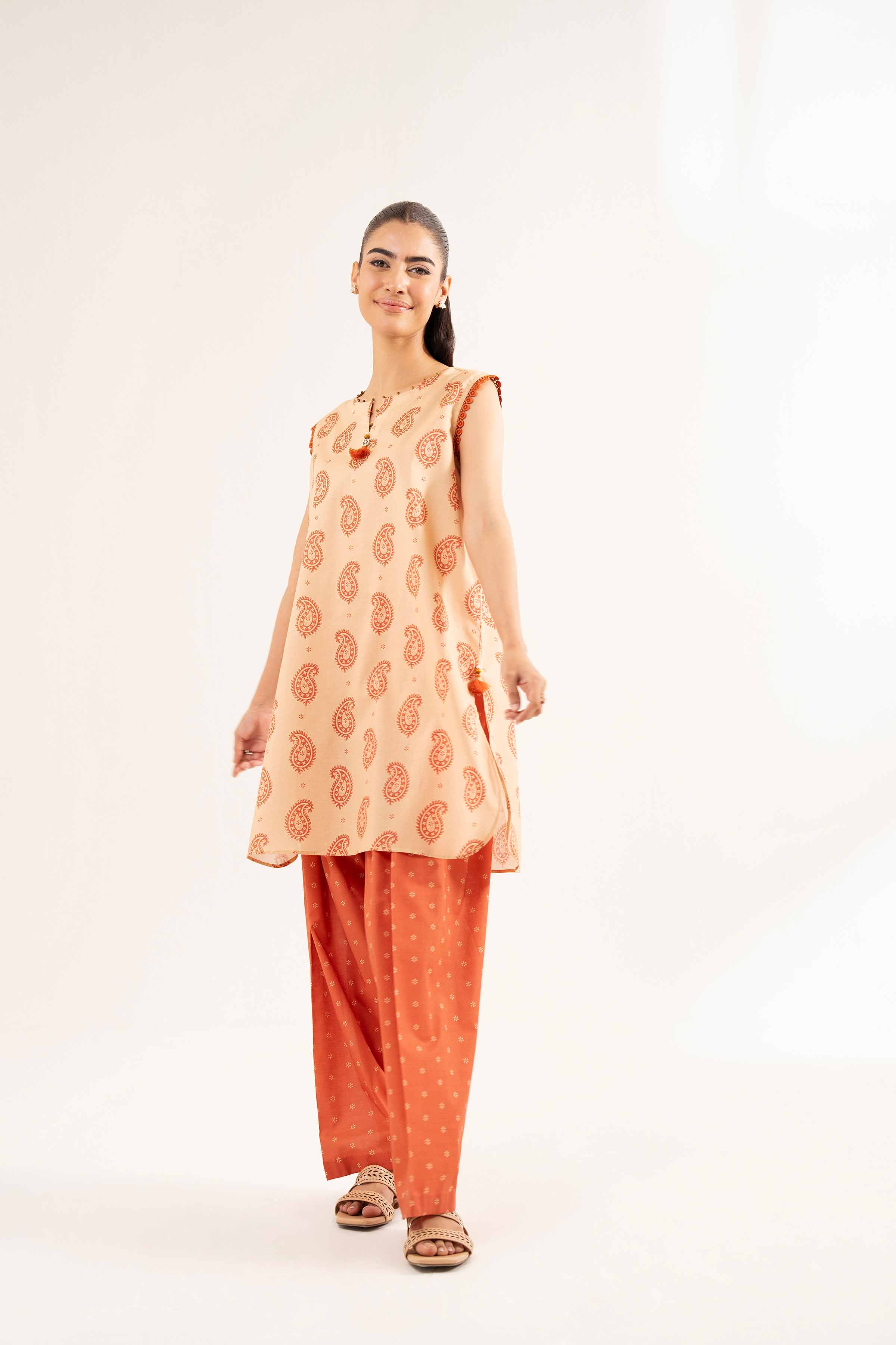 2 Piece - Printed Suit - 42502165 for Women - Unstitched Collection | Nishat | Shop Online