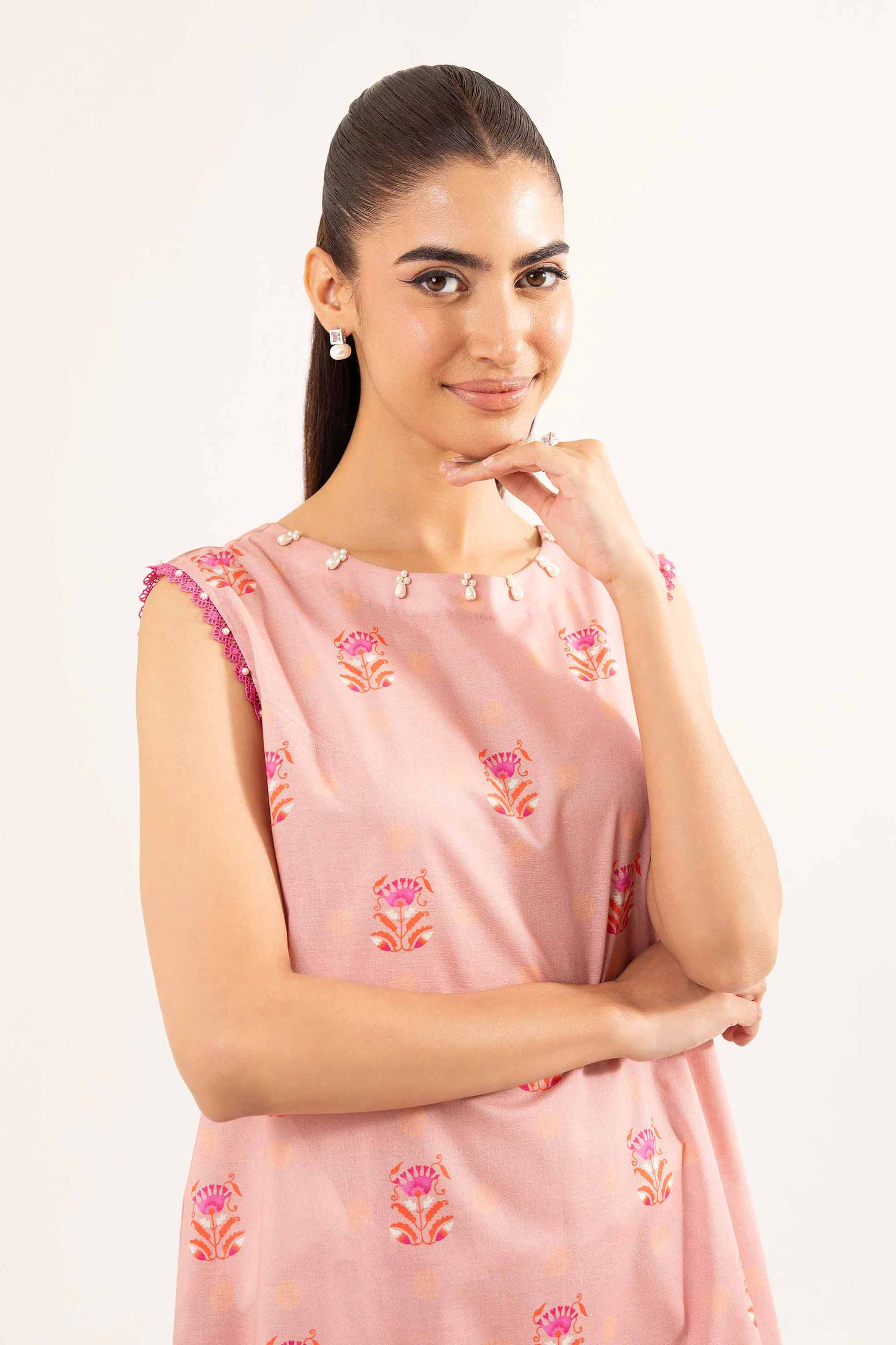 2 Piece - Printed Suit - 42502167 for Women - Unstitched Collection | Nishat | Shop Online
